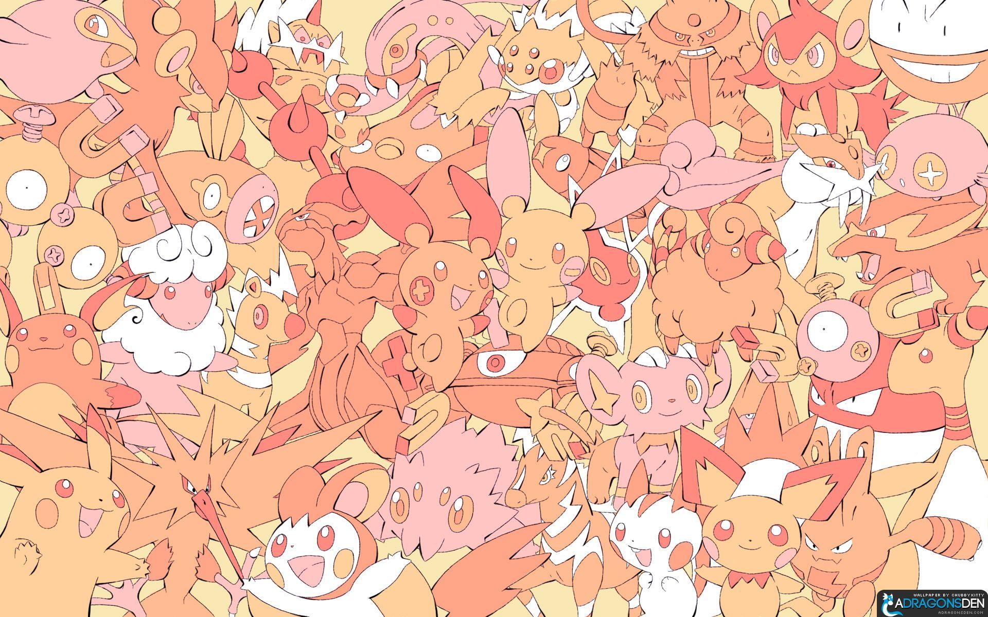 1920x1200 Pokémon Wallpaper: Every Electric Pokemon!