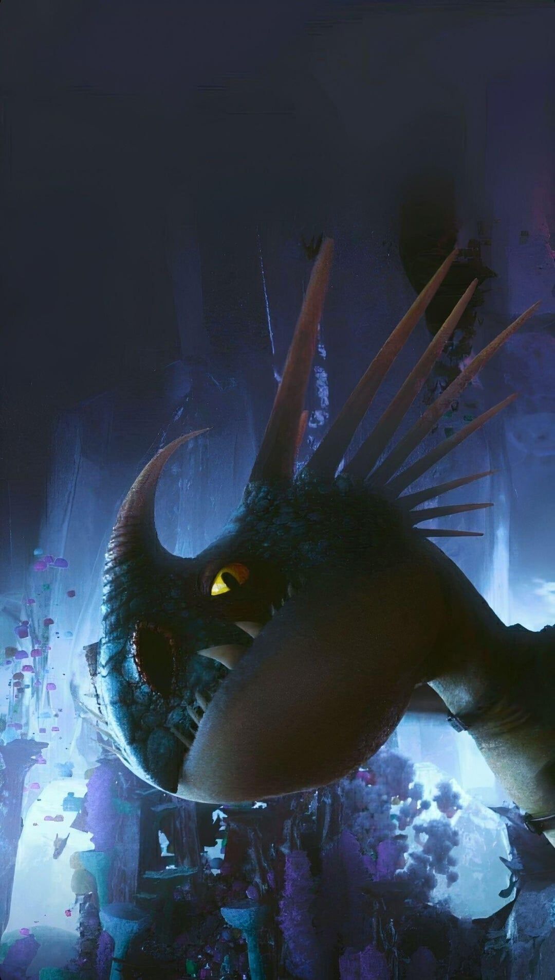 1080x1904 Yes I was sad when toothless flew away.but when stormfly did