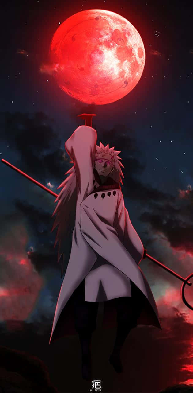630x1280 Download Naruto Madara Uchiha, with Sharingan Eye and Legendary Rinnegan Powers Wallpaper