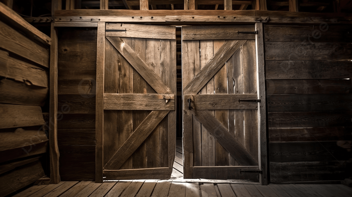 1200x673 Several Barn Doors Open To Reveal An Old Inside Room Background, Barn Door Picture, Barn, Door Background Image And Wallpaper for Free Download