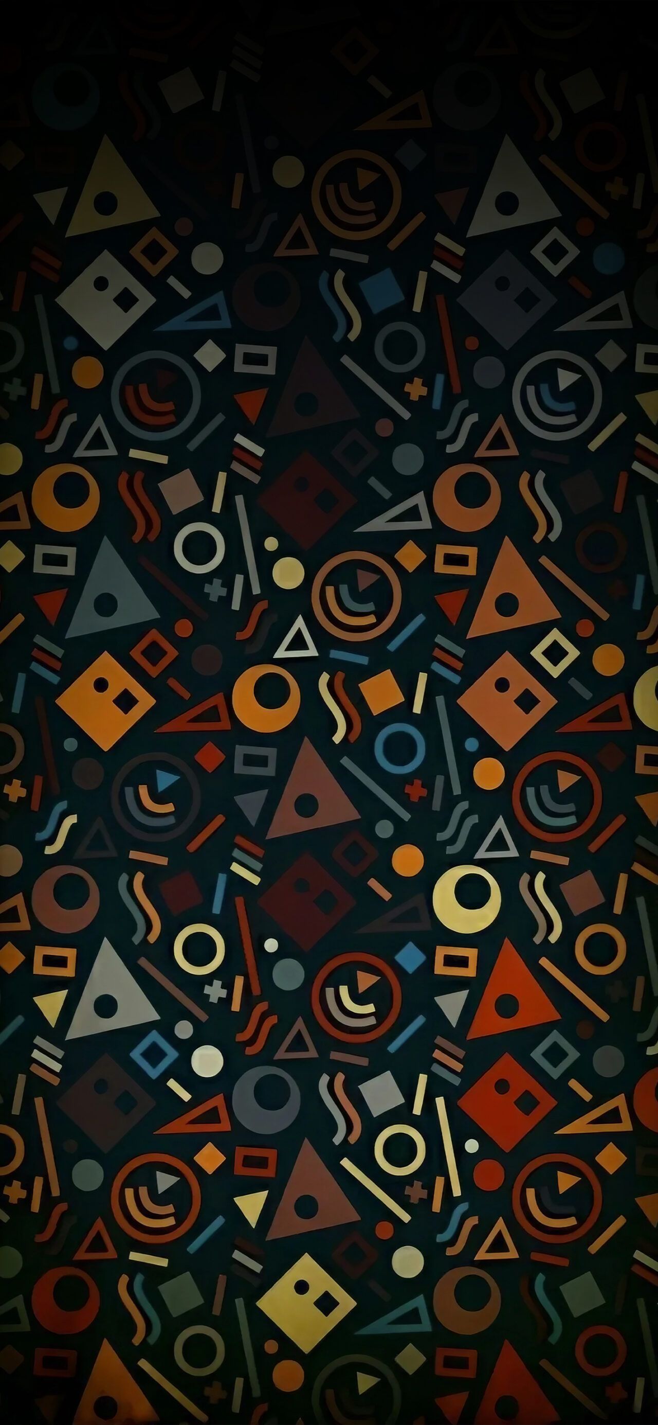 1280x2770 Creative Pattern. Dark & Light