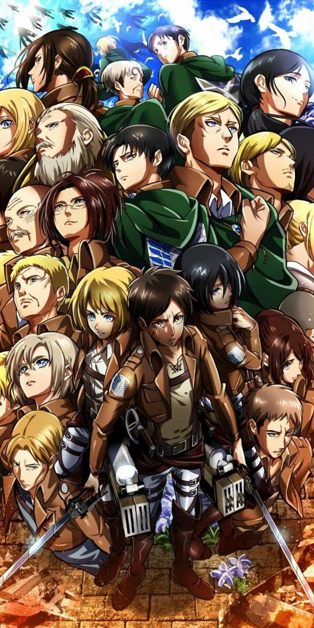 640x1280 Attack on Titan wallpaper