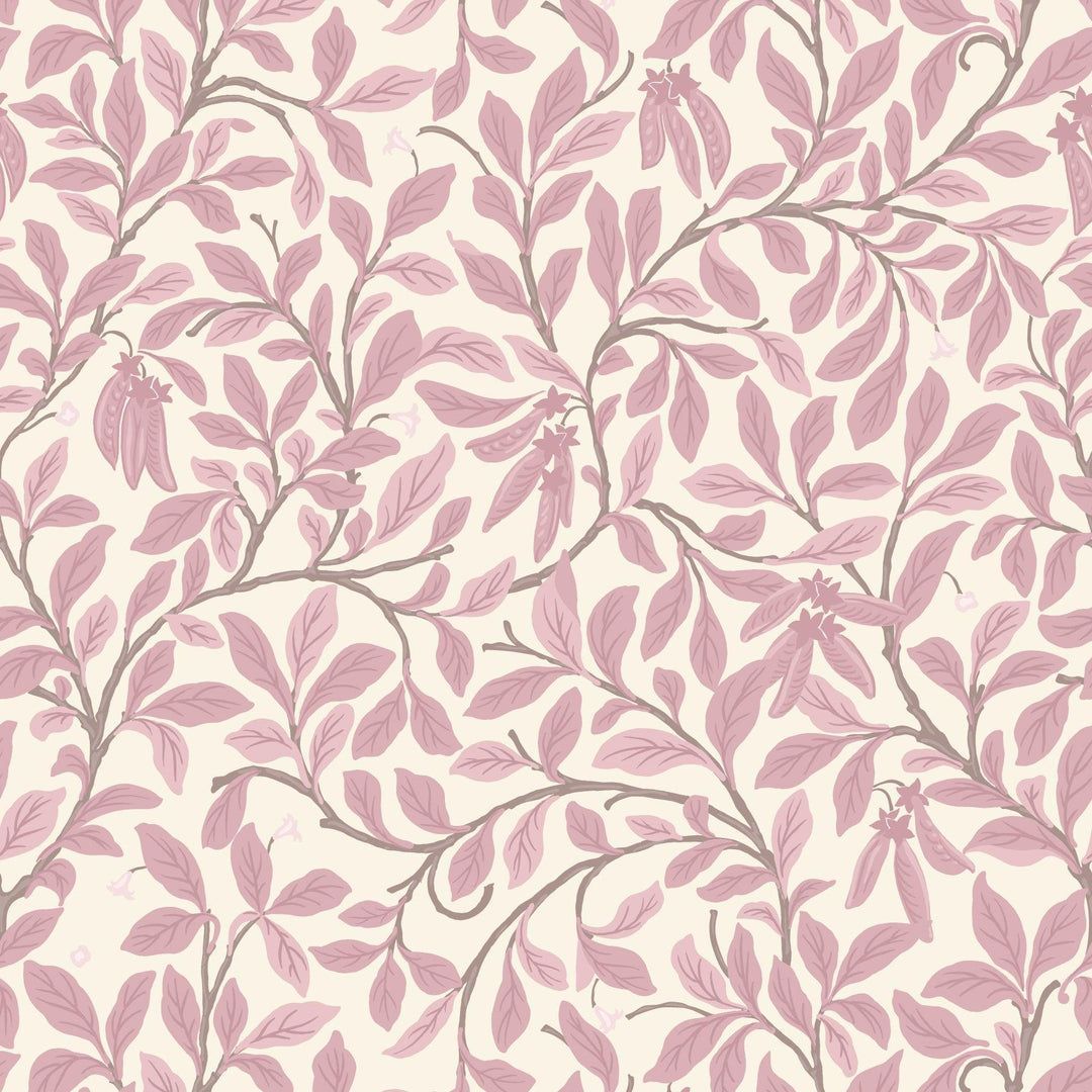 1080x1080 Leaf and Pod Blush Wallpaper