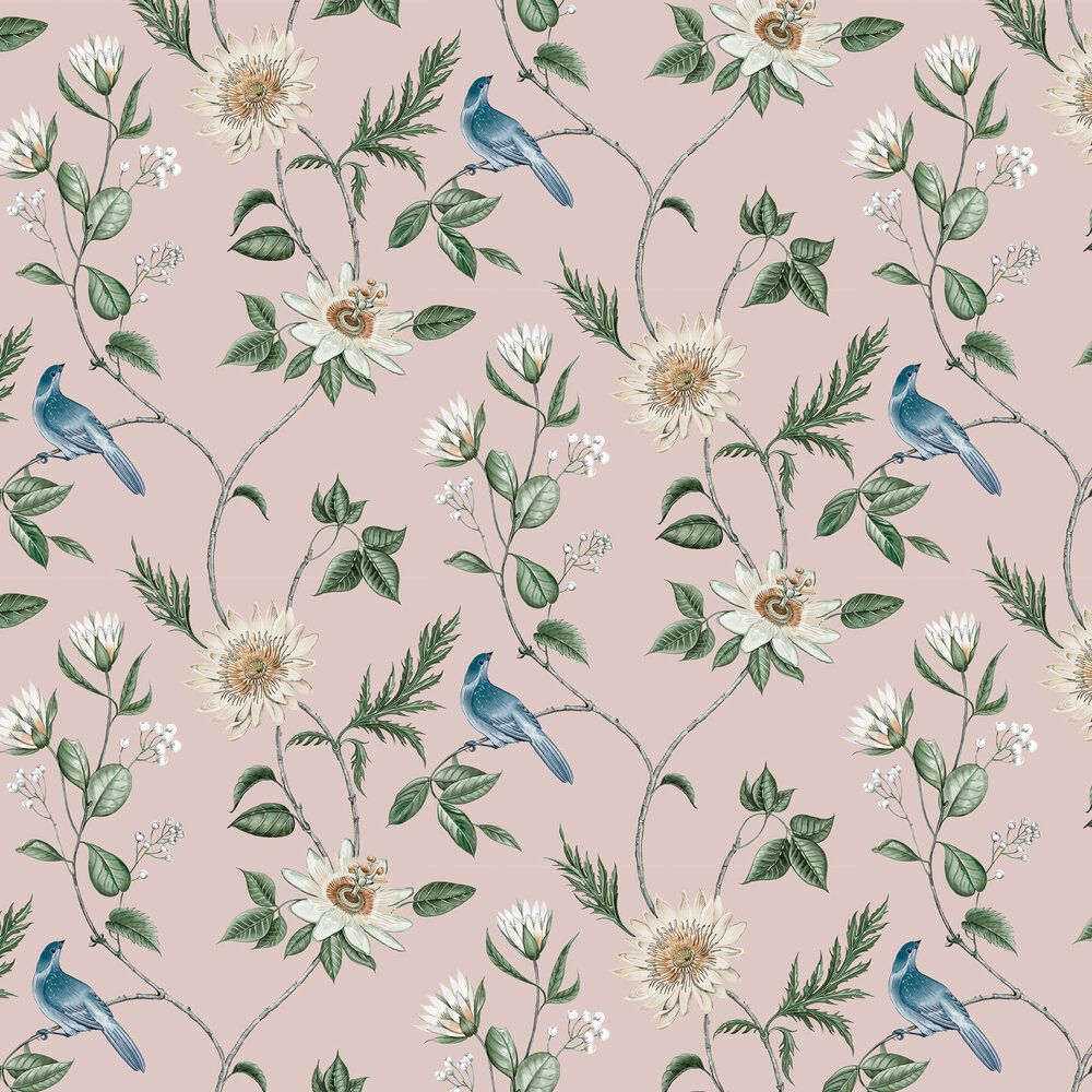 1000x1000 Graham & Brown Nuit Blush Wallpaper