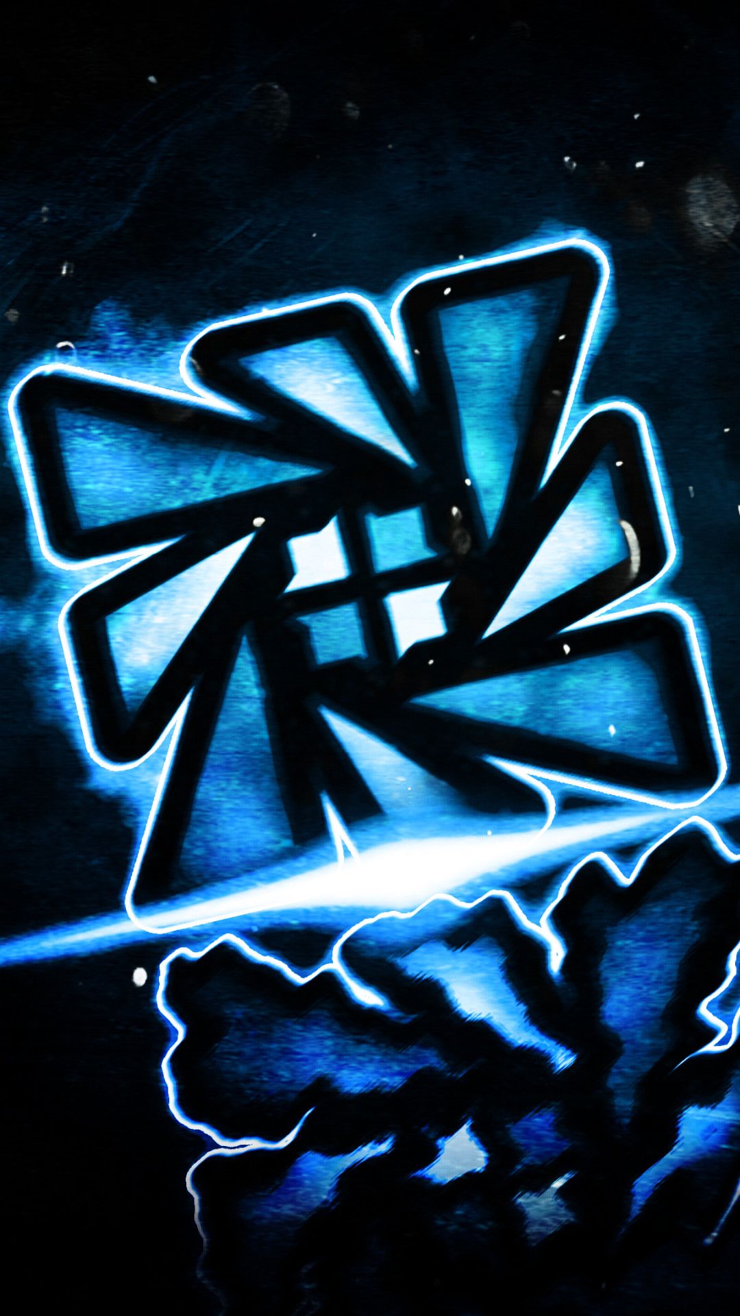 1080x1920 Geometry Dash Wallpaper