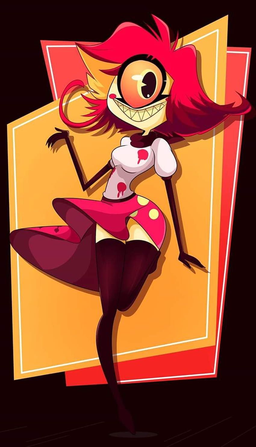 850x1486 Joceyro, hazbin hotel niffty HD phone wallpaper