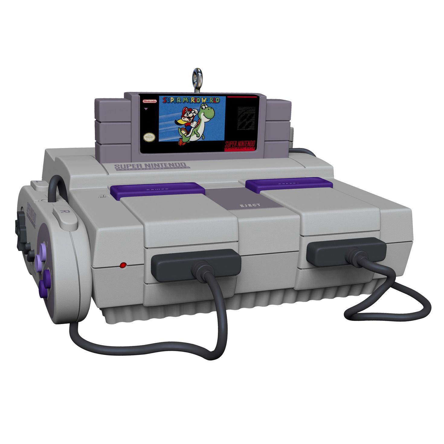 1470x1470 Nintendo Super Nintendo Entertainment System™ Console Ornament With Light and Sound
