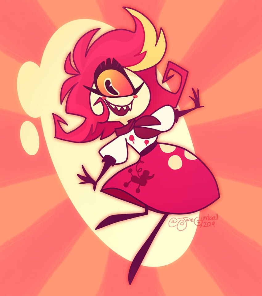 850x958 Itsy Bitsy Nifty by JaneGumball, hazbin hotel niffty HD phone wallpaper