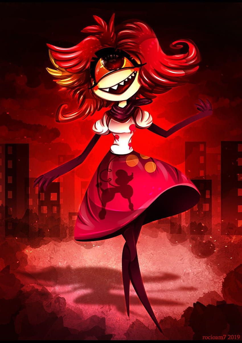 850x1206 Hazbin hotel niffty HD wallpaper
