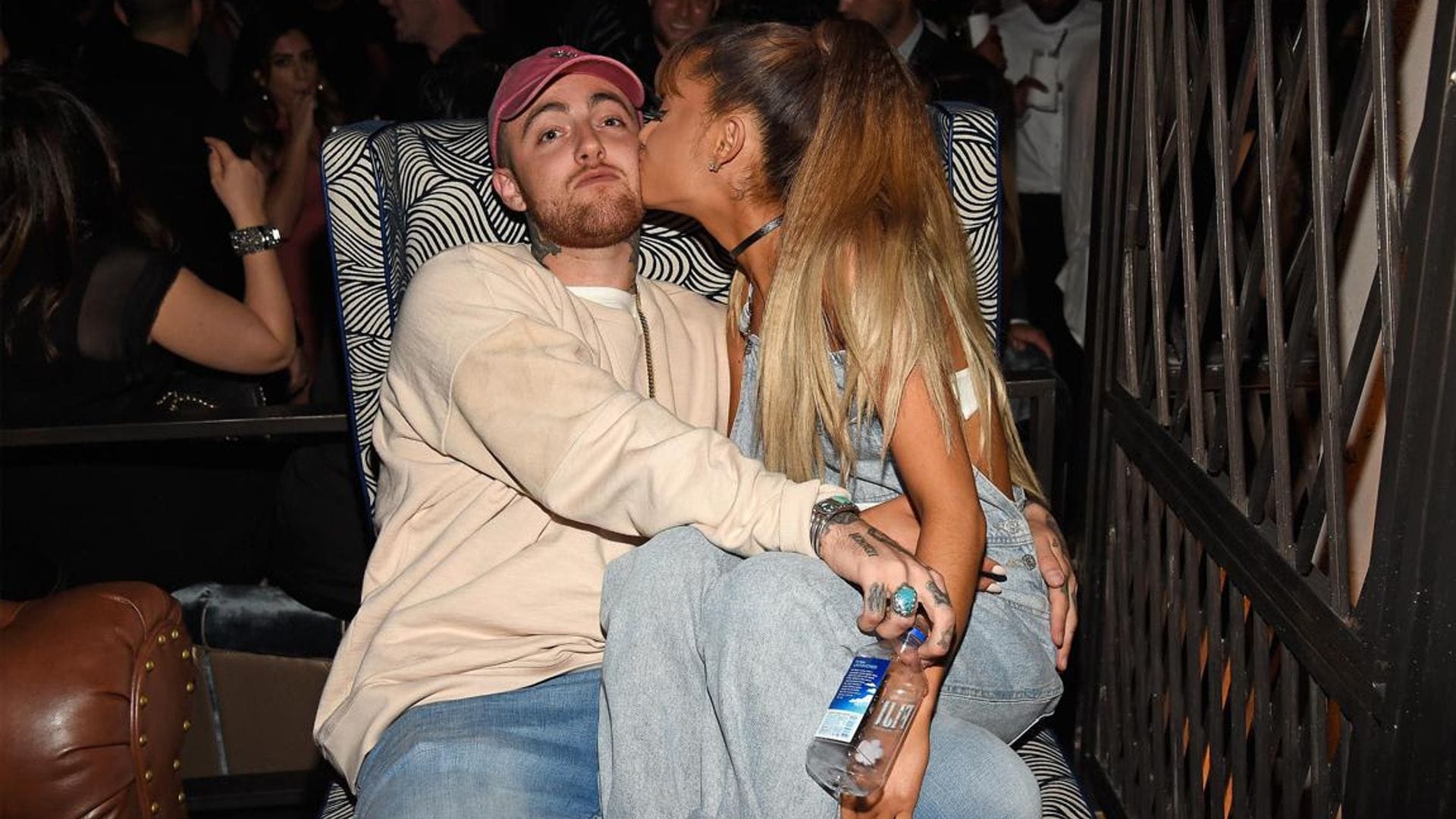 1920x1080 The cutest shots of Ariana Grande and Mac Miller
