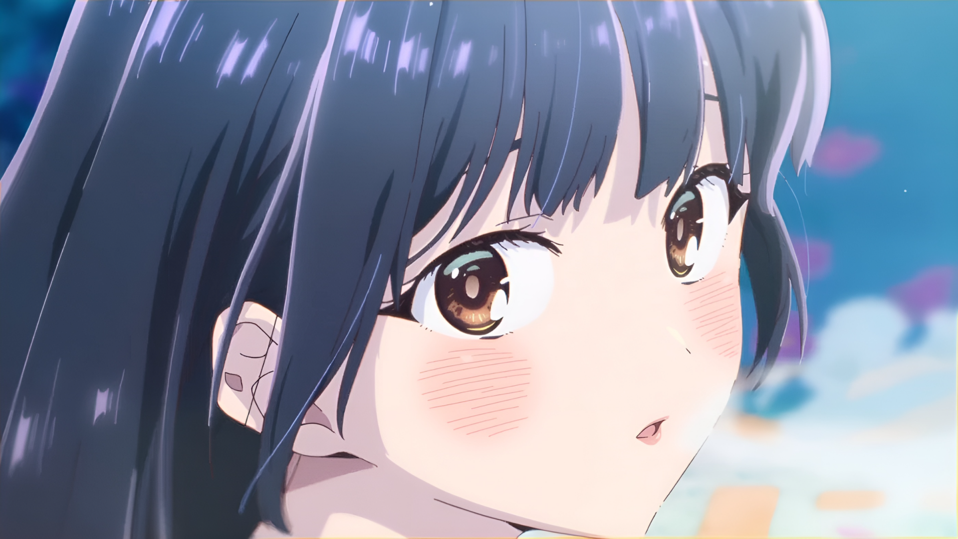 1920x1081 HD Anime Wallpaper: Anna Yamada from The Dangers in My Heart