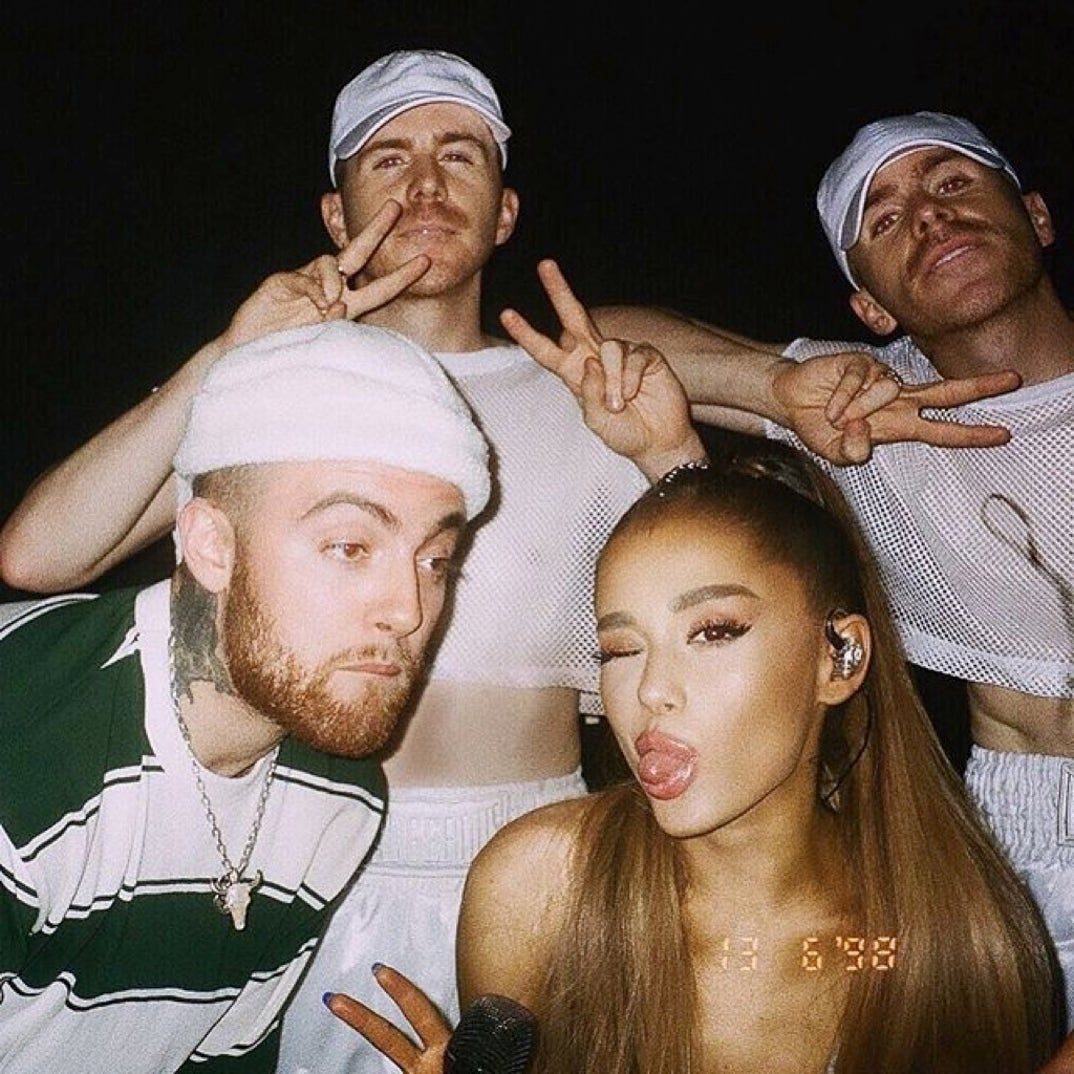 1074x1074 Mac Miller and Ariana Grande Together