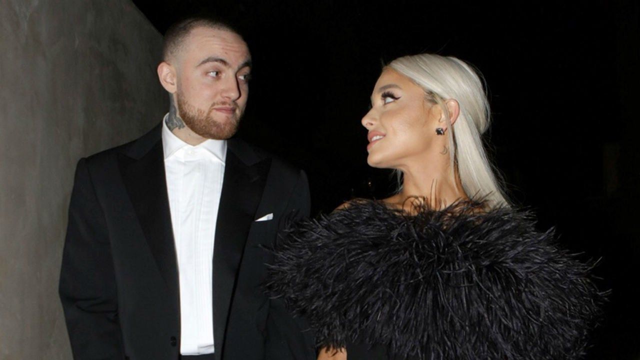 1280x720 Ariana Grande Hugs Mac Miller's Dog After Her GRAMMYs Win