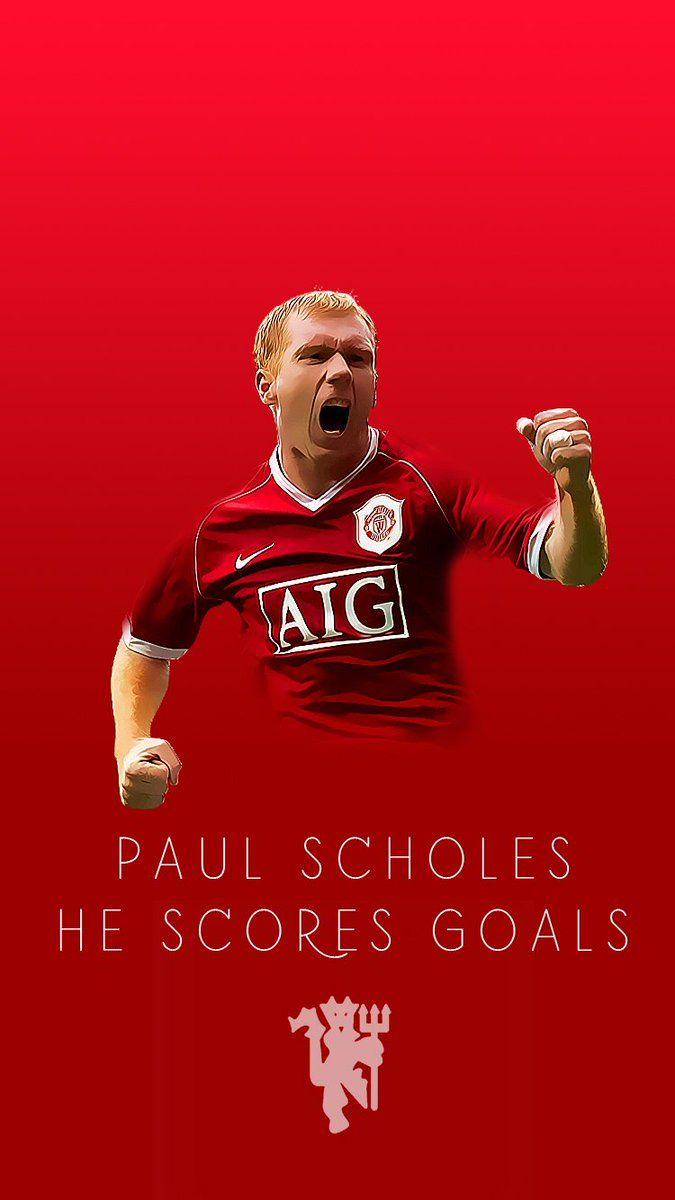 675x1200 Footy Wallpaper Scholes iPhone wallpaper