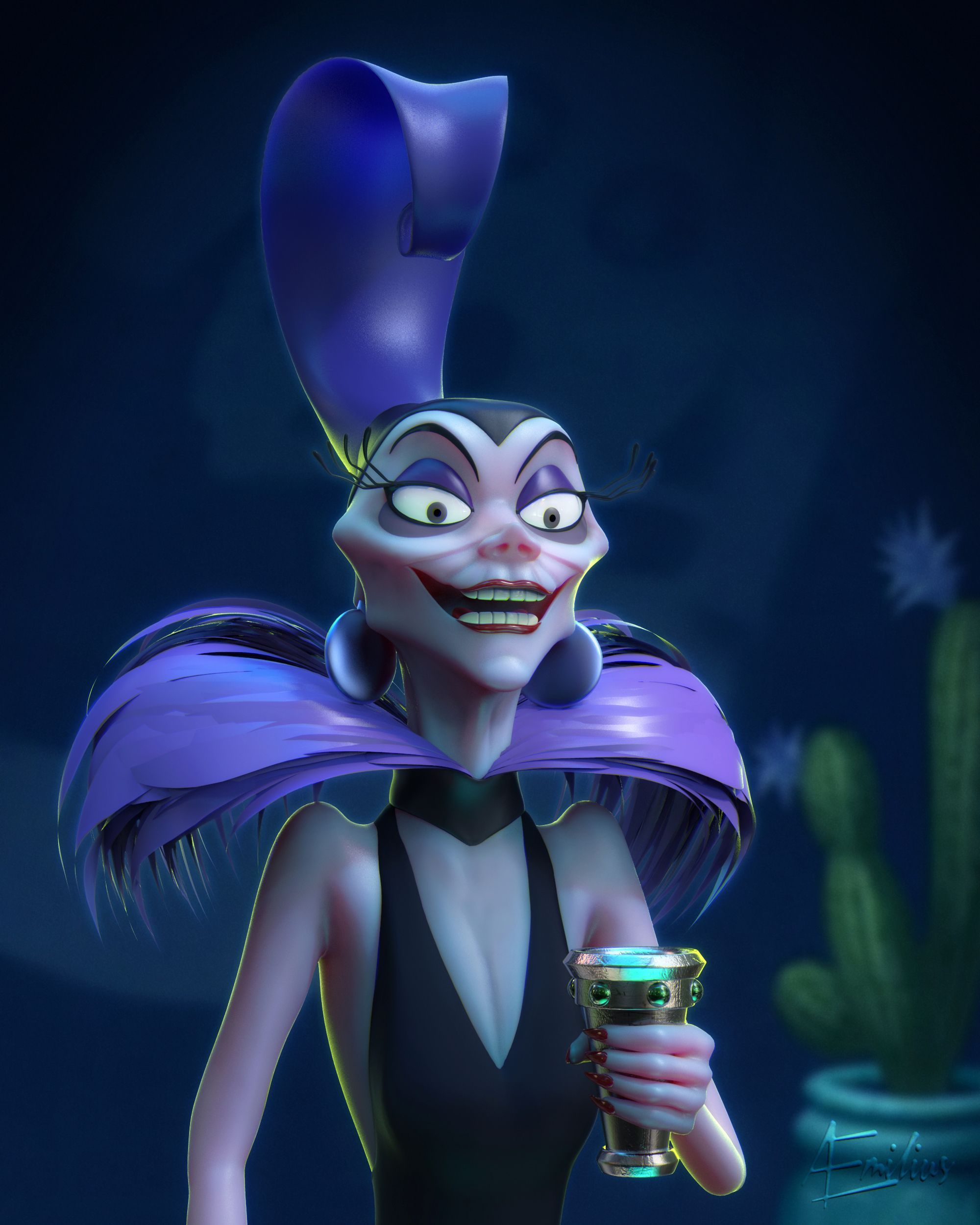 2000x2500 Yzma Wallpaper