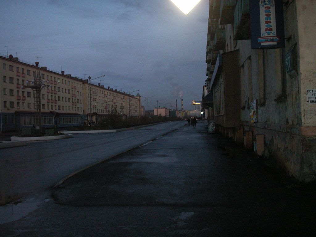 1024x768 Norilsk. Norilsk Russia Siberia