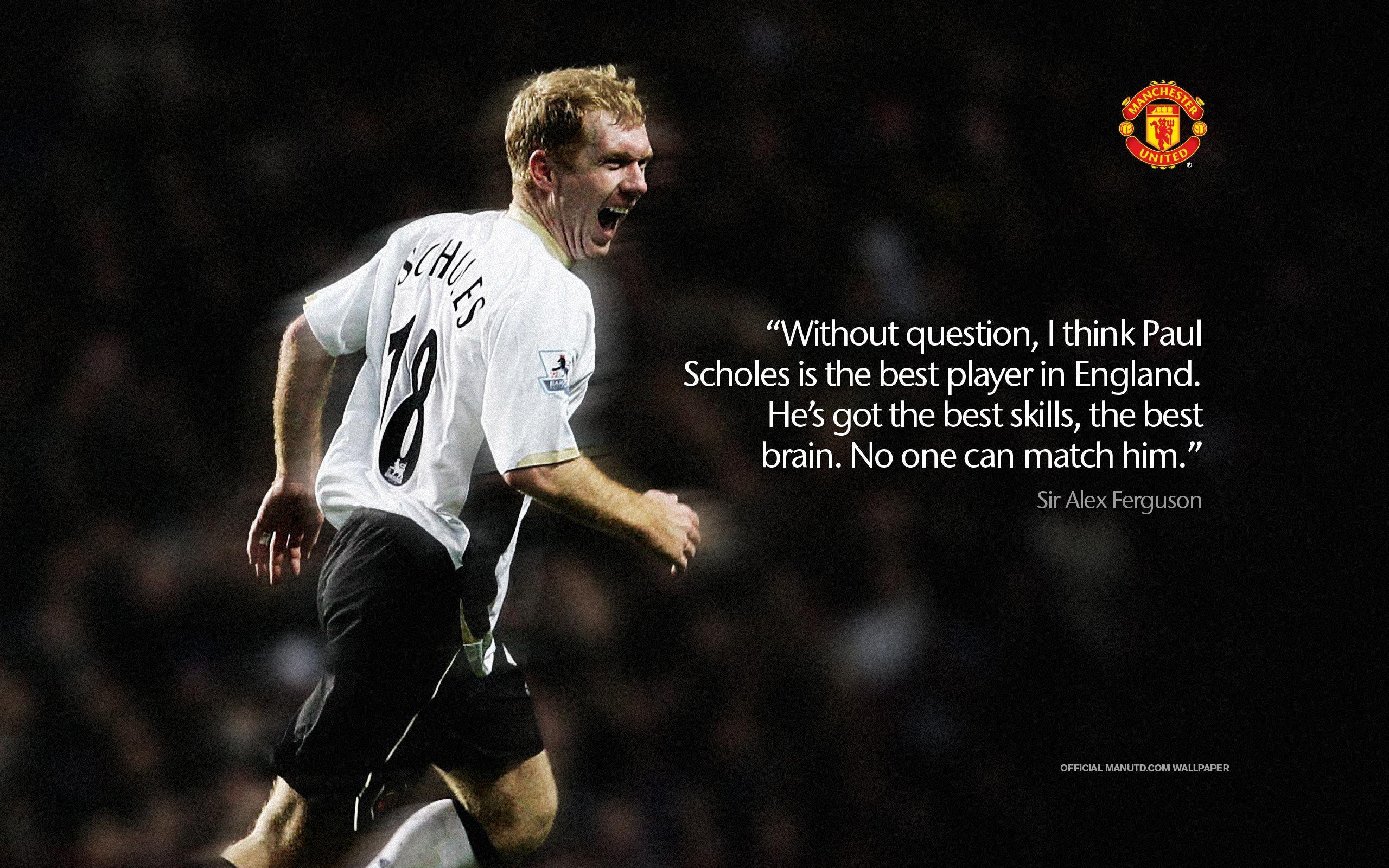 2560x1600 Paul Scholes Wallpaper