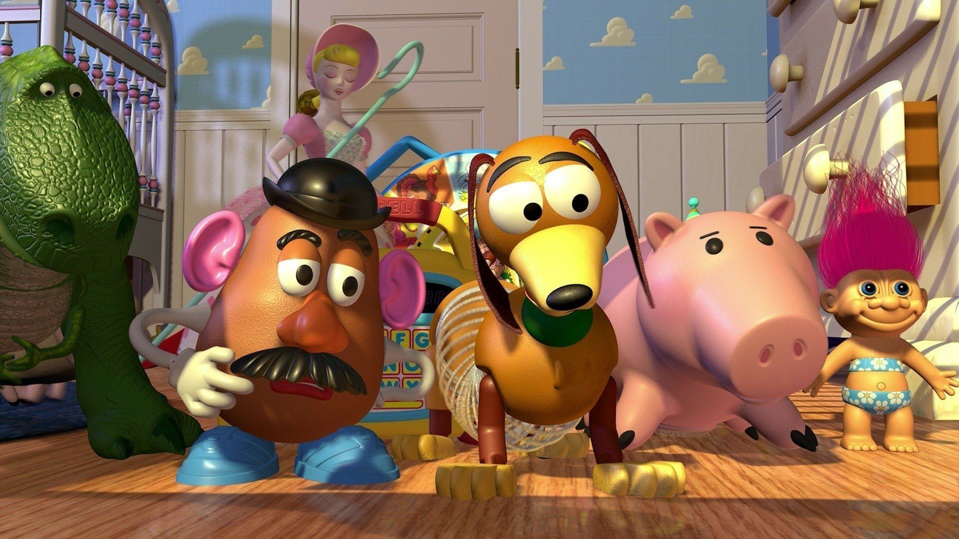 1920x1080 Toy Story Heroes United: HD Wallpaper Featuring Classic Charactersx1080