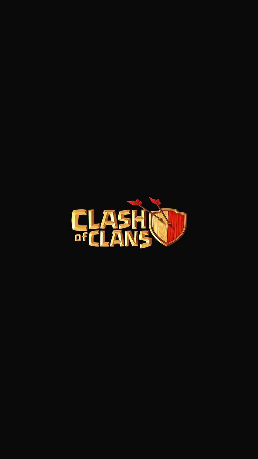 850x1511 Clash royale logo HD wallpaper