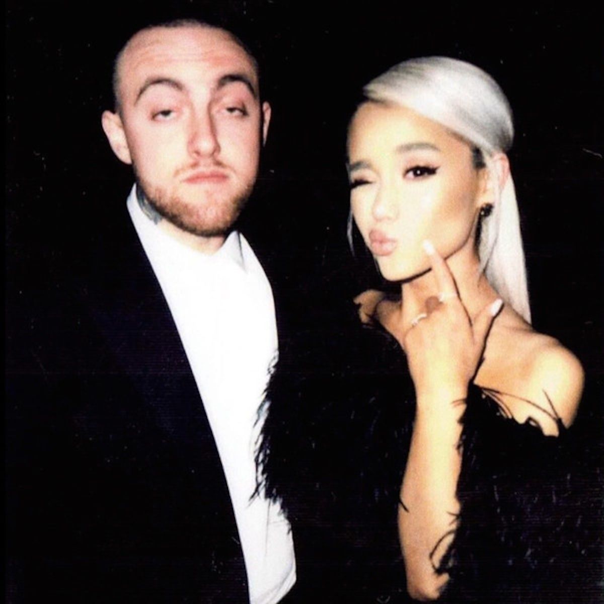 1200x1200 Ariana Grande Makes First Public Appearance in 6 Months at Oscar Bash