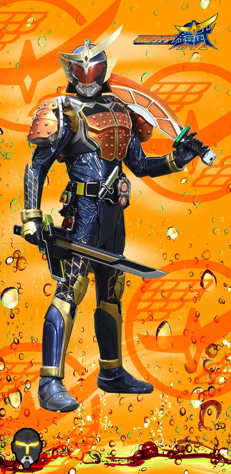 800x1644 Kamen Rider Gaim, kamen rider, tokusatsu, HD phone wallpaper