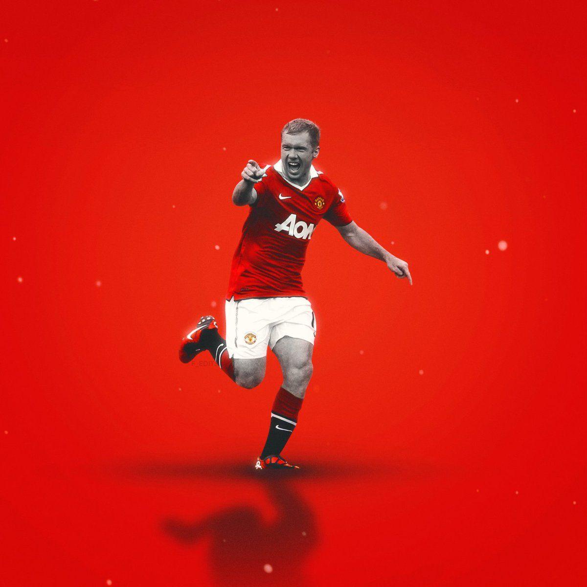 1200x1200 Fredrik Scholes edits #MUFC Wallpaper. Icon