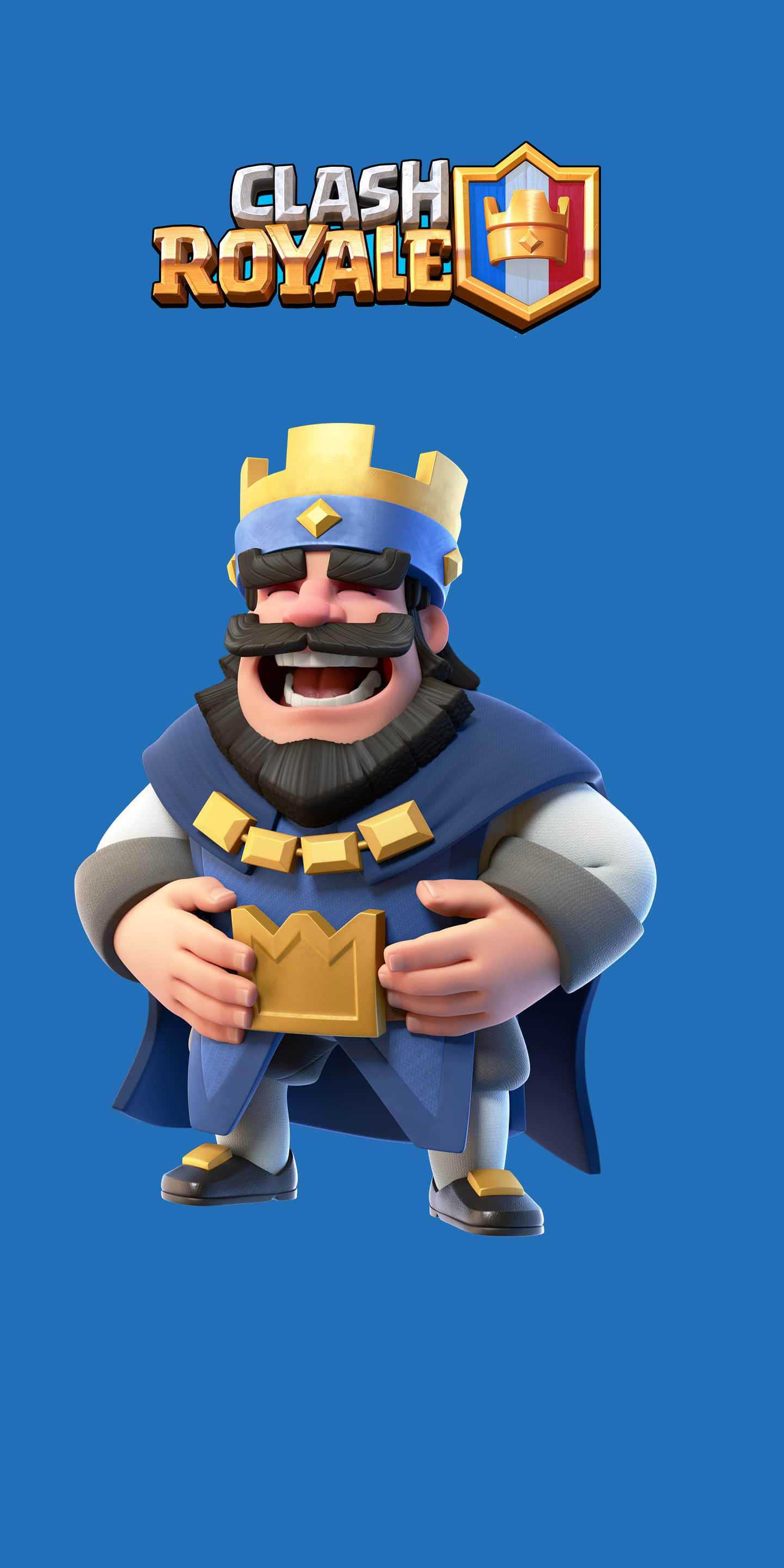 1440x2880 King Clash Royale Wallpaper