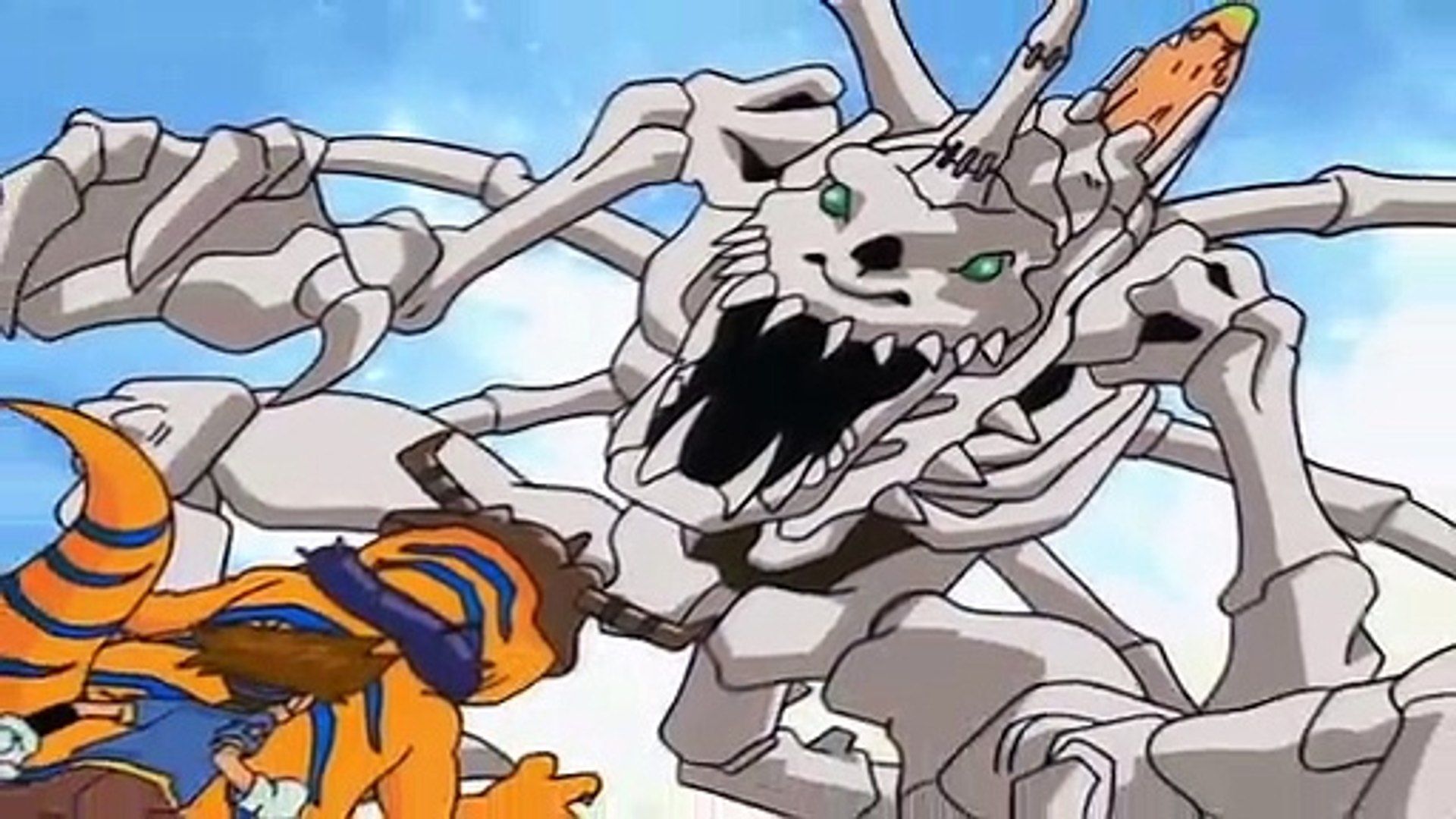 1920x1080 Digimon Adventure First Appearance of Skullgreymon (ENG SUB)