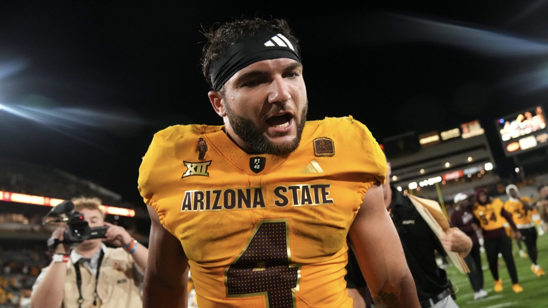 1920x1080 ASU's Cam Skattebo receives two major honors from AP, Big 12 for huge performance vs. Mississippi State
