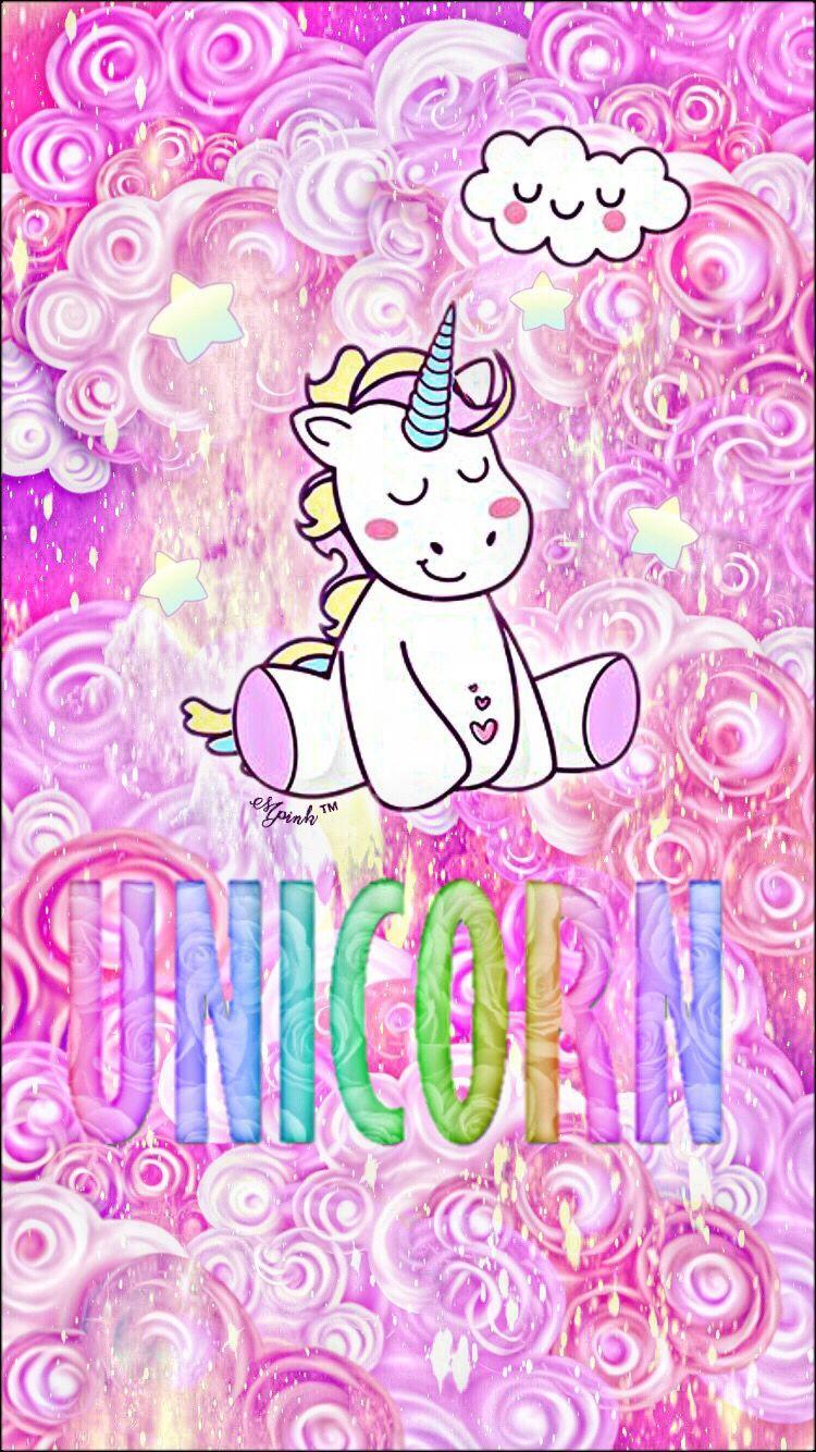  Gambar  Kartun Unicorn Lucu Untuk Wallpaper WallpaperShit