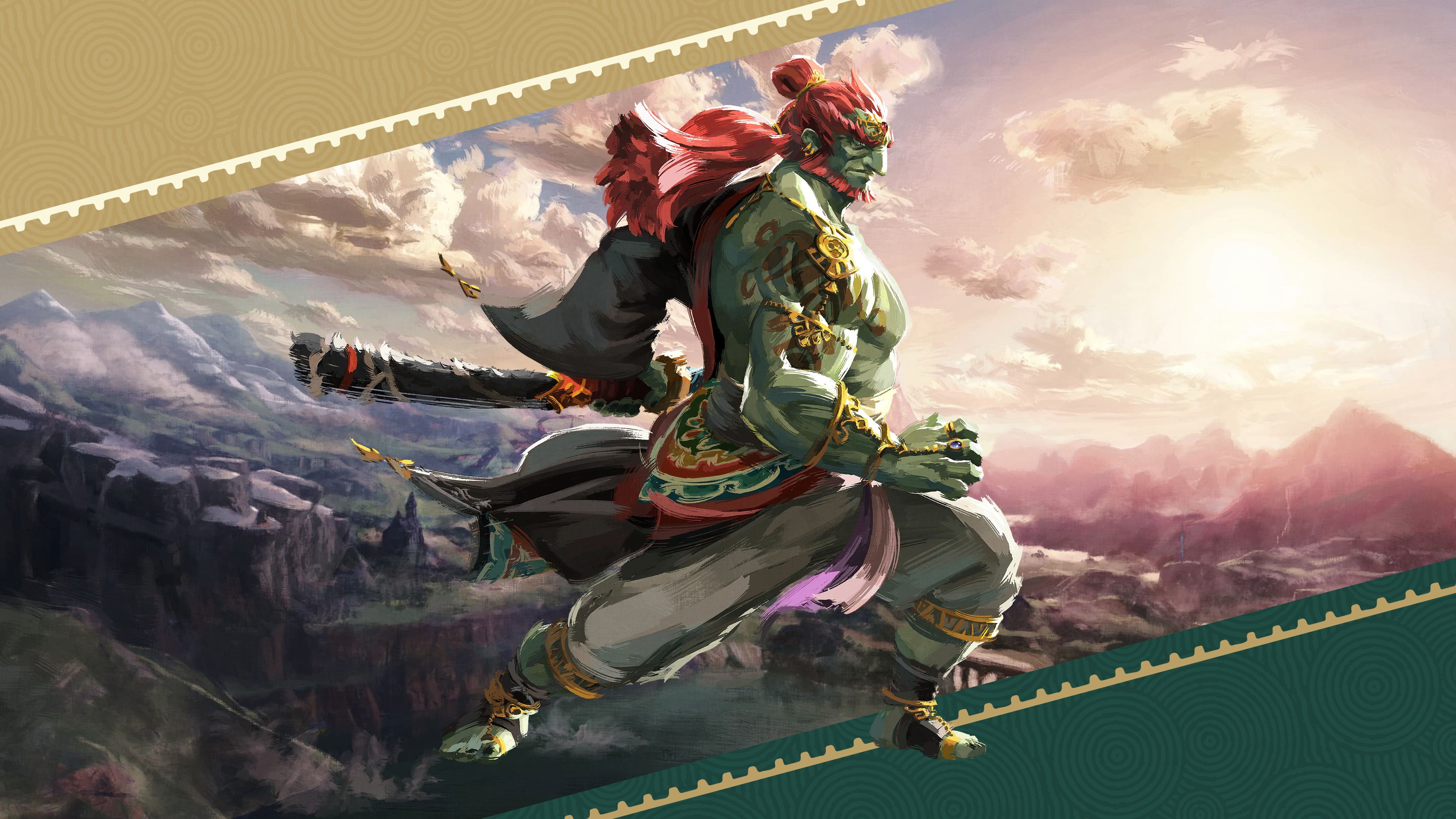 3840x2160 The Legend of Zelda: Tears of the Kingdom Version 2 Wallpaper with Monocle