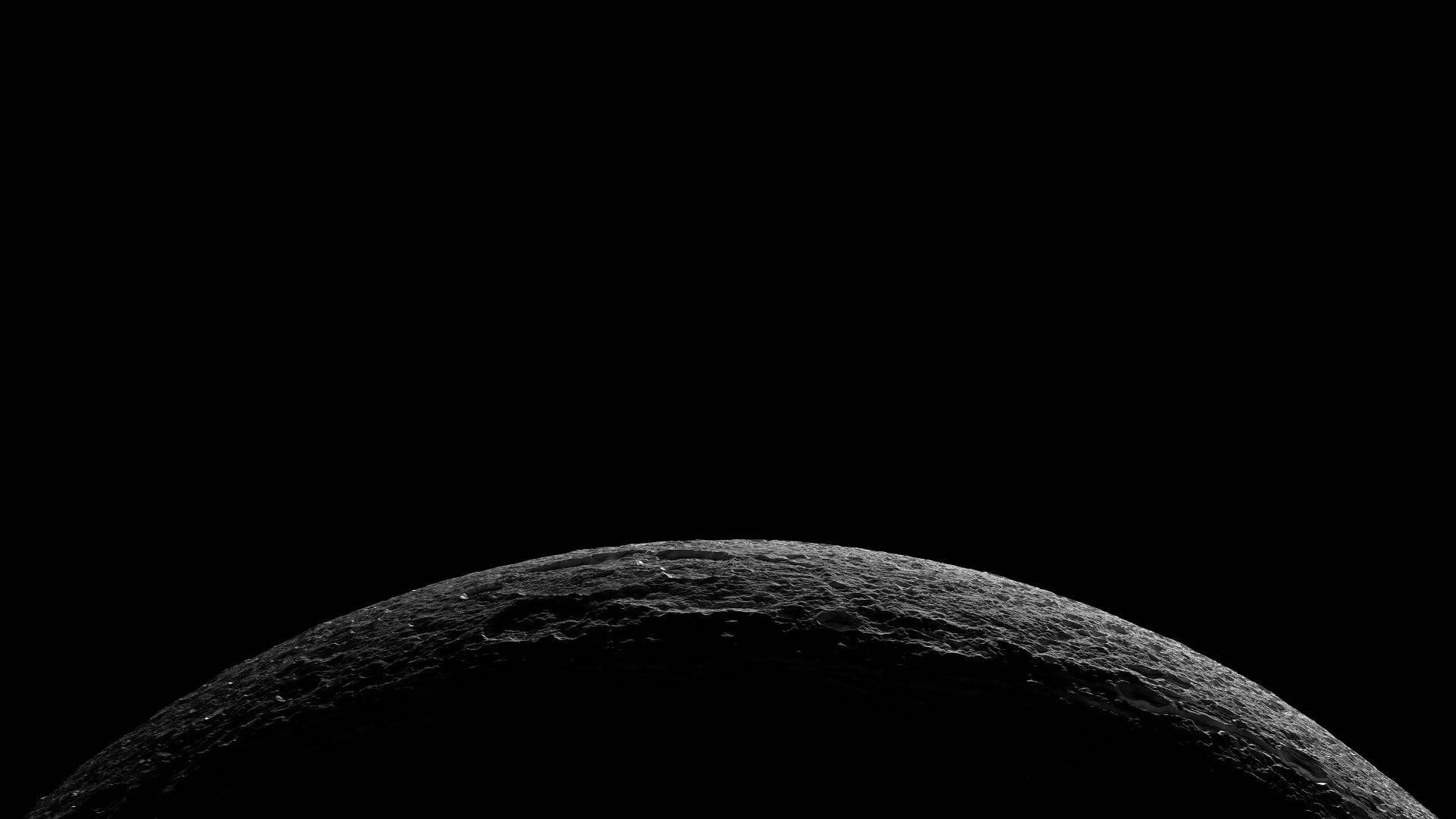 1920x1080 Download Moon Dark Gray Wallpaper