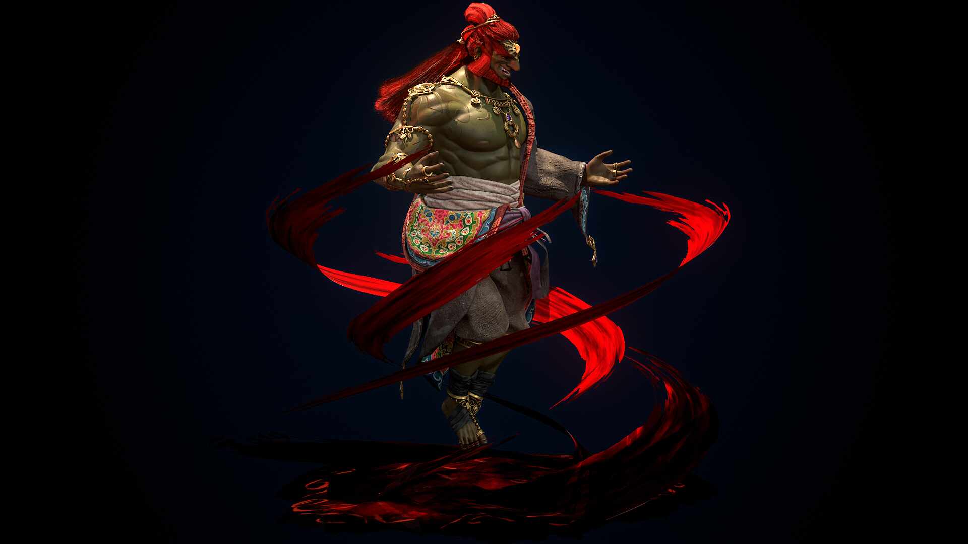 1920x1080 Ganondorf Fanart Realtime