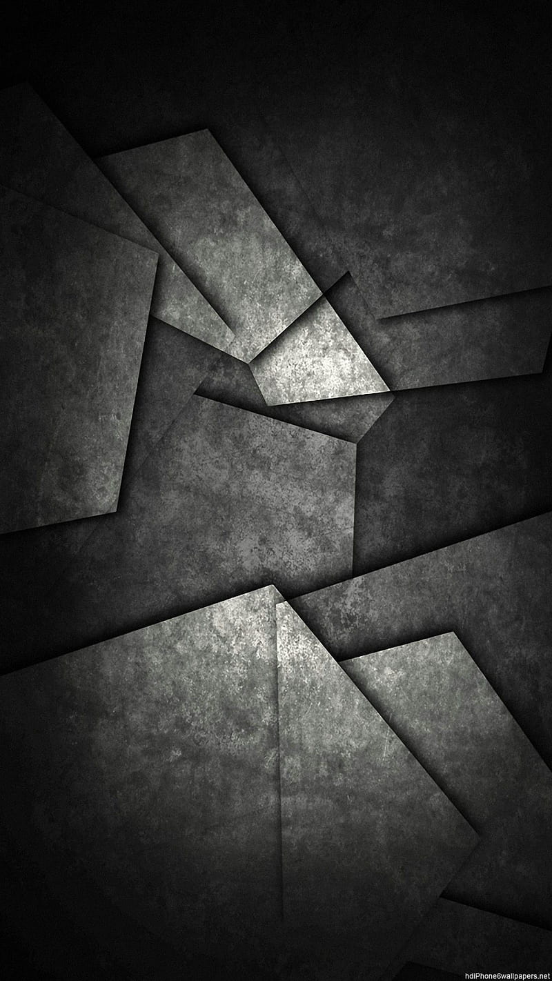800x1422 Abstract Metal, black, cool, dark, gray, grunge, new, HD phone wallpaper