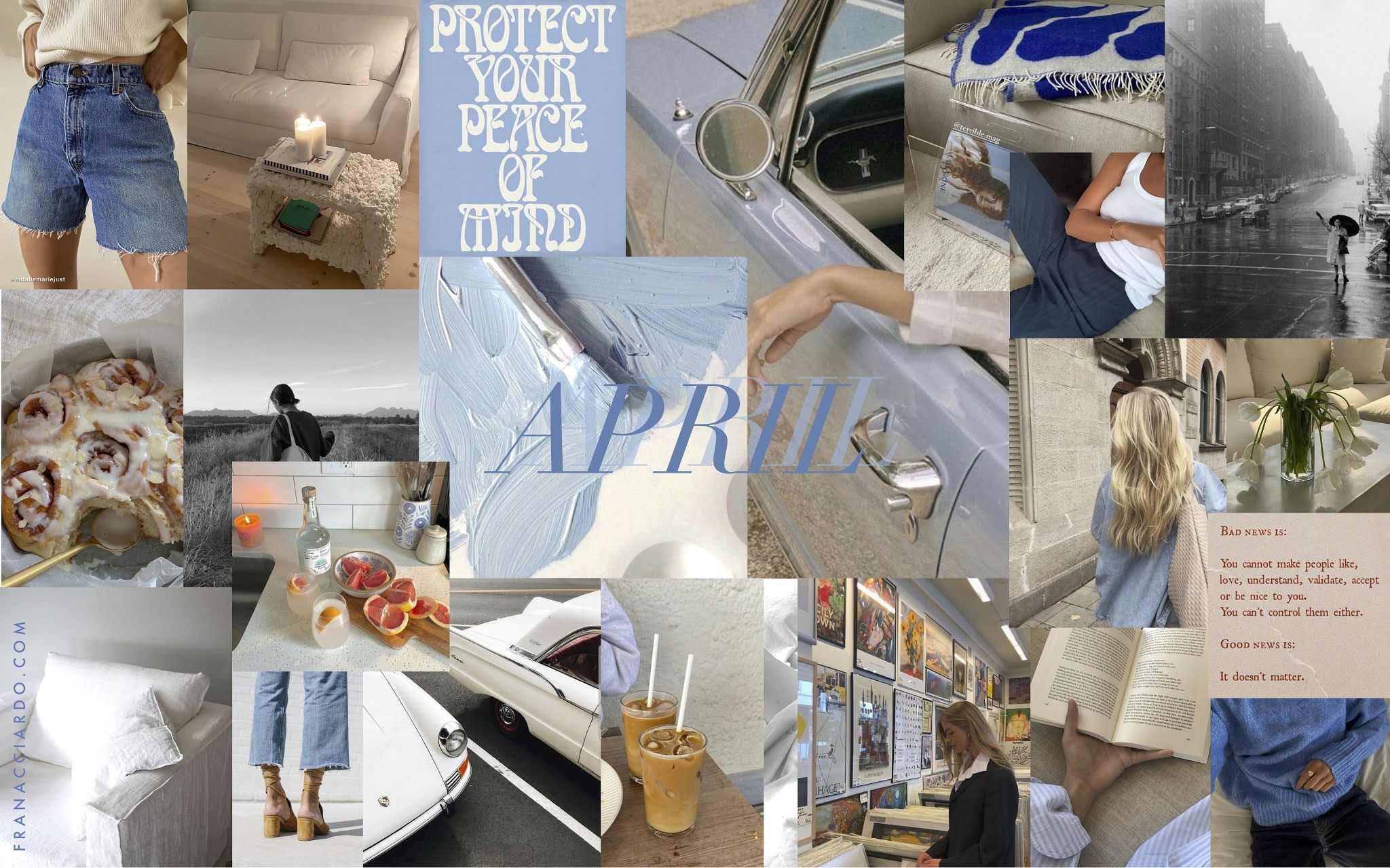 2048x1280 April Moodboard (Desktop Wallpaper!)
