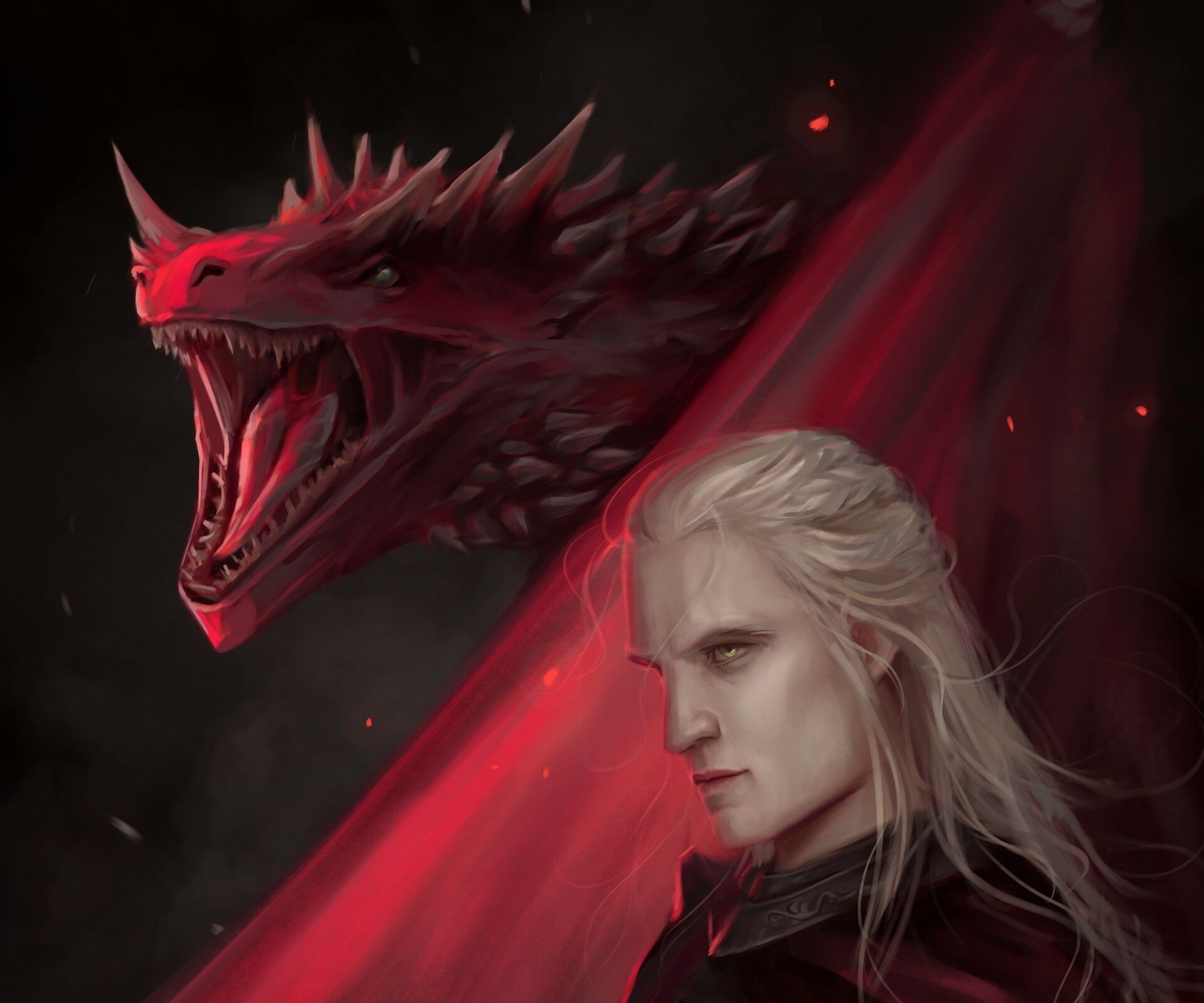 1920x1600 Daemon Targaryen & Caraxes HD Wallpaper, HD TV Series 4K Wallpaper, Image and Background