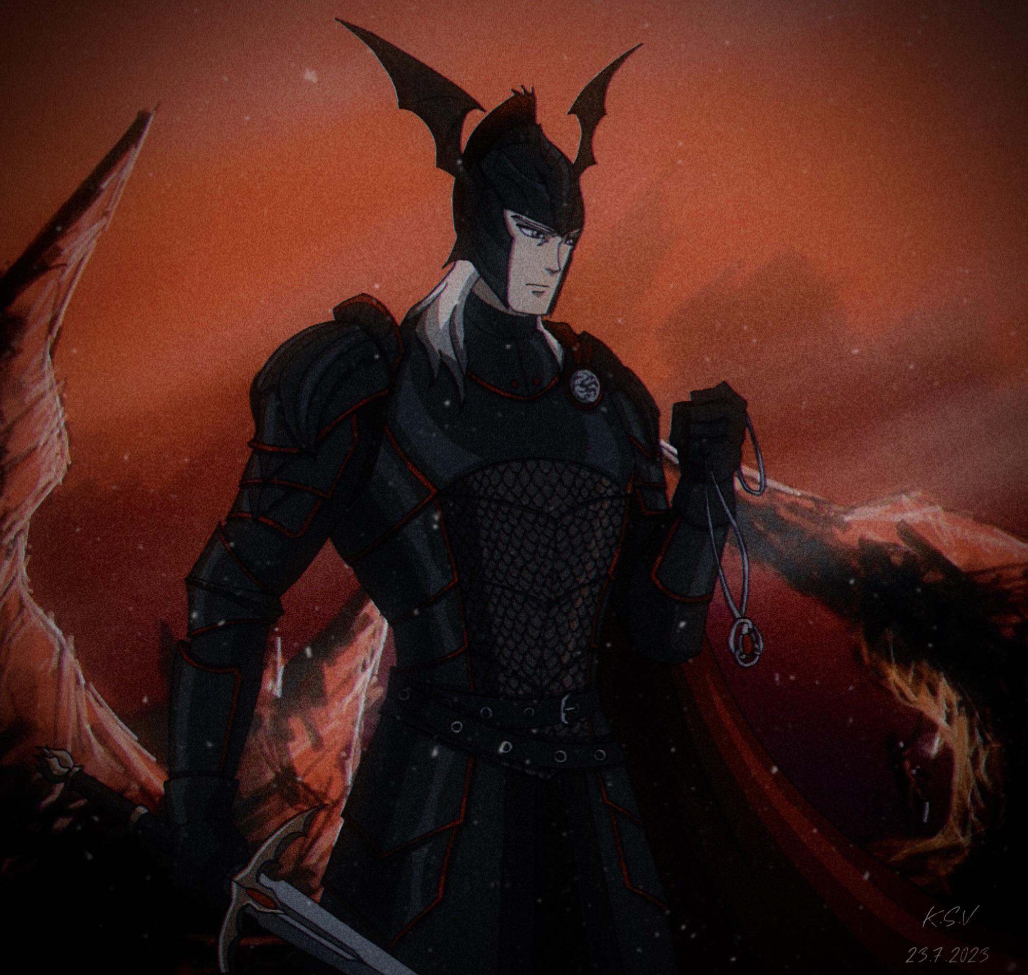 2000x1897 Daemon Targaryen, the Rogue Prince