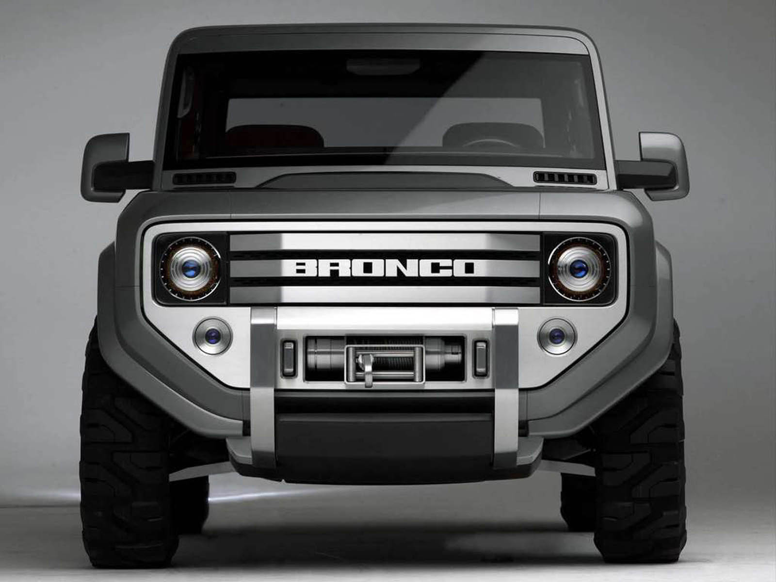 1600x1200 wallpaper: Ford Bronco Concept Car Wallpaper