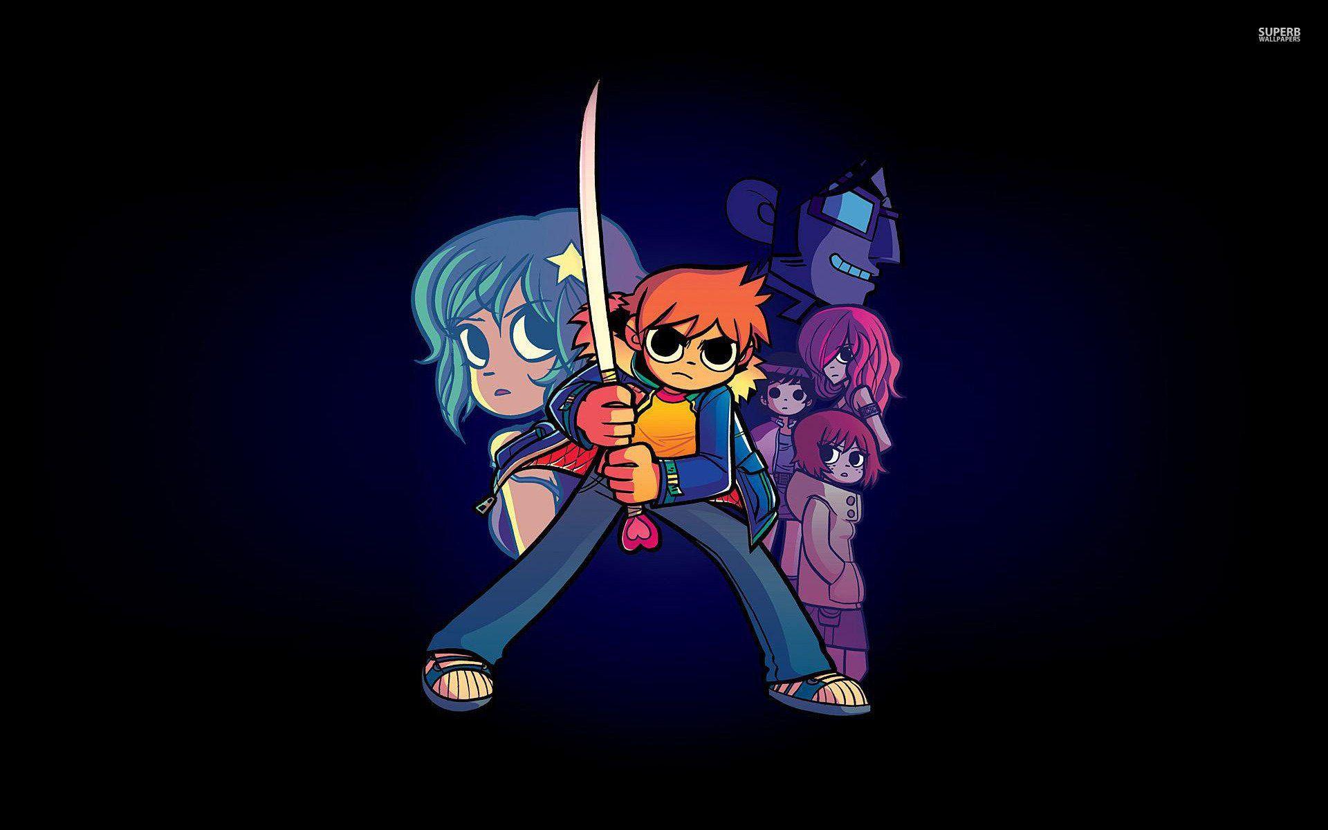 1920x1200 Scott Pilgrim Vs The World Game Uzi Scott Pilgrim