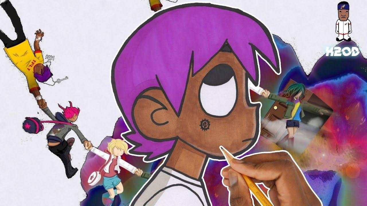 1280x720 Lil Uzi Cartoon Drawing