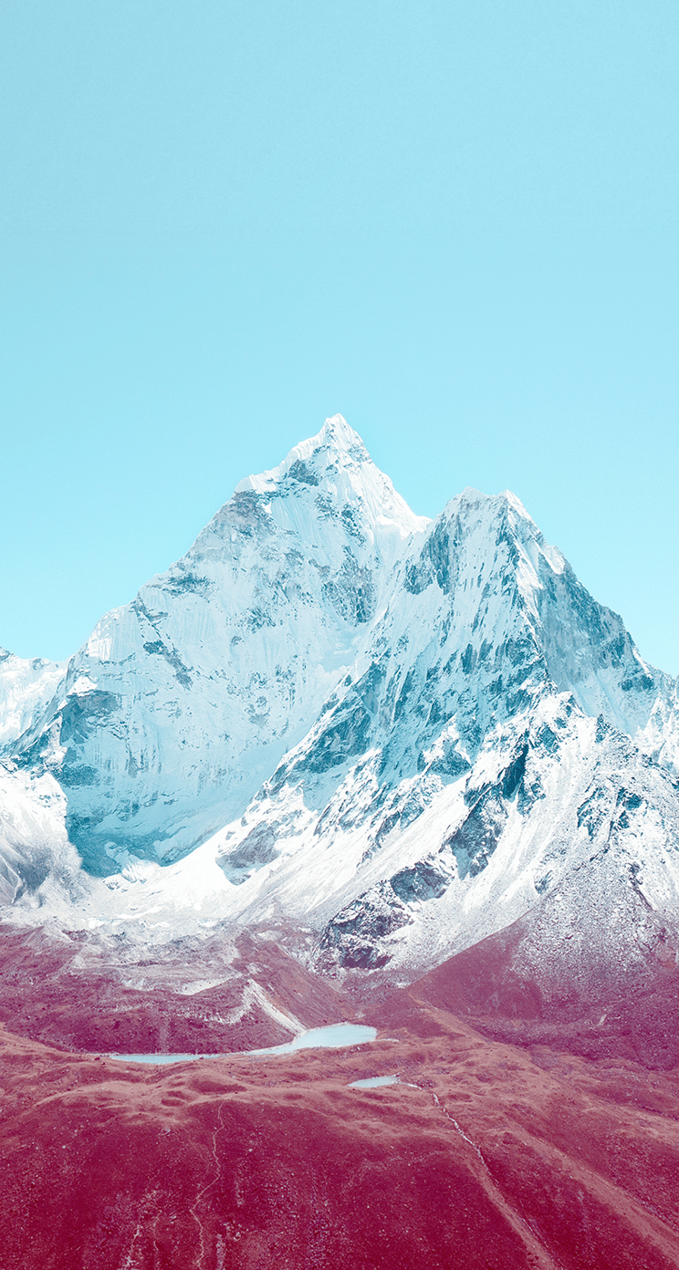744x1392 Official iPhone 5C & iPhone 5S iOS 7 Wallpaper Now Available To