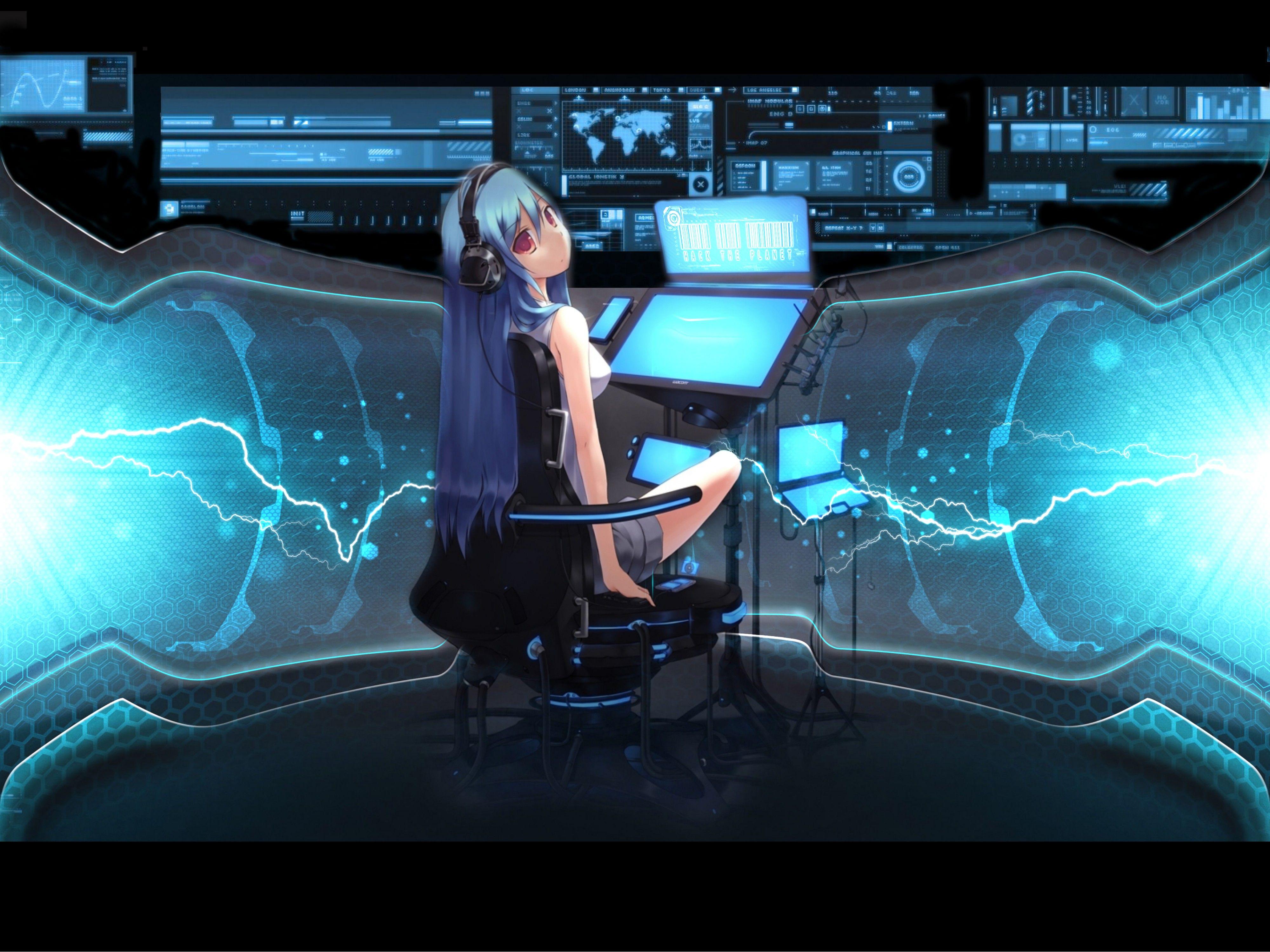 Anime Hacker Wallpapers - Top Hình Ảnh Đẹp