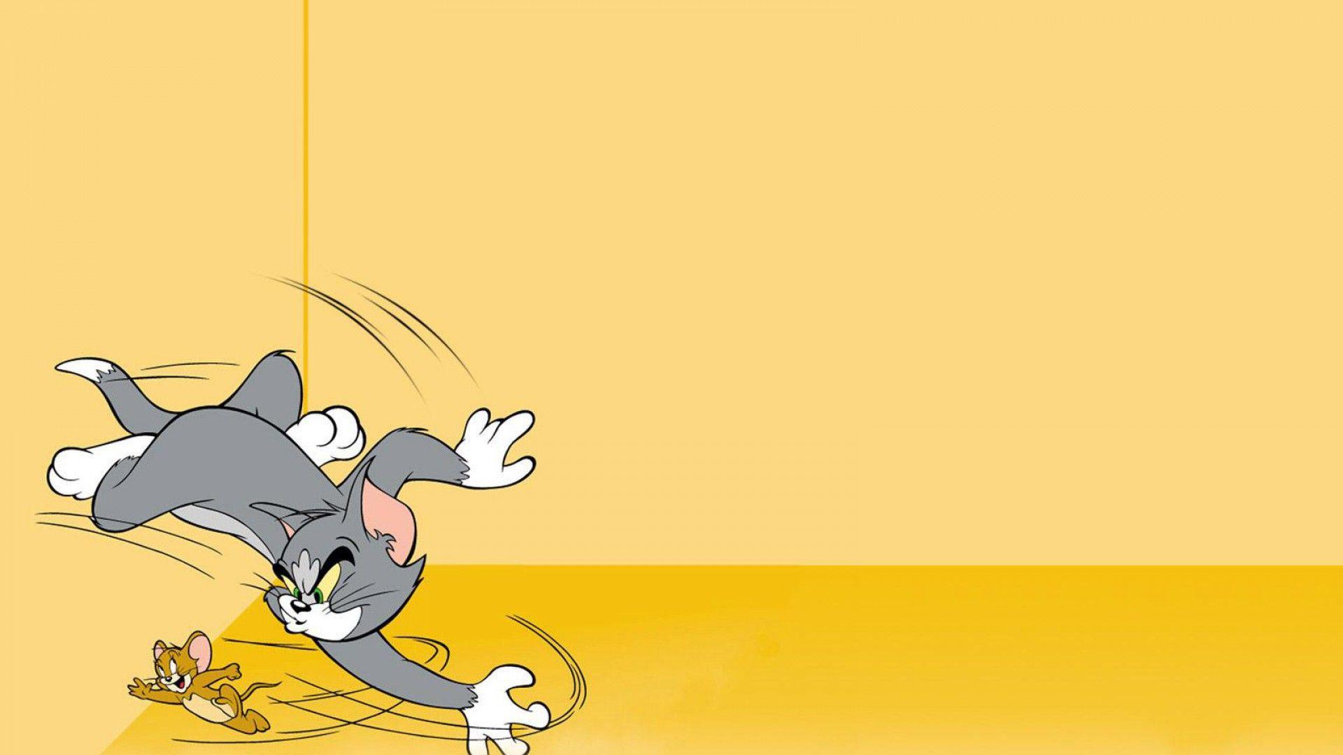 1920x1080 Hình nền máy tính Tom và Jerry.  Tom