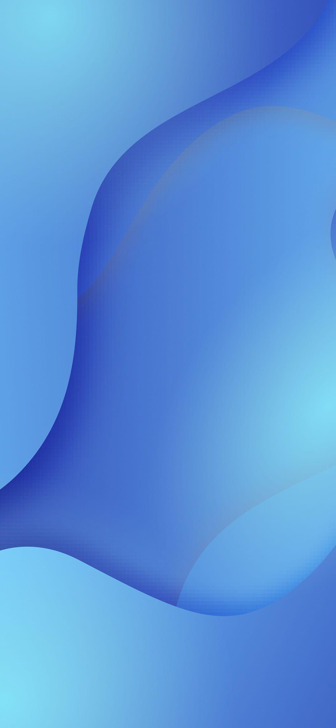 1080x2340 Miui 11 Blue Wallpaper 11 Wallpaper HD Download
