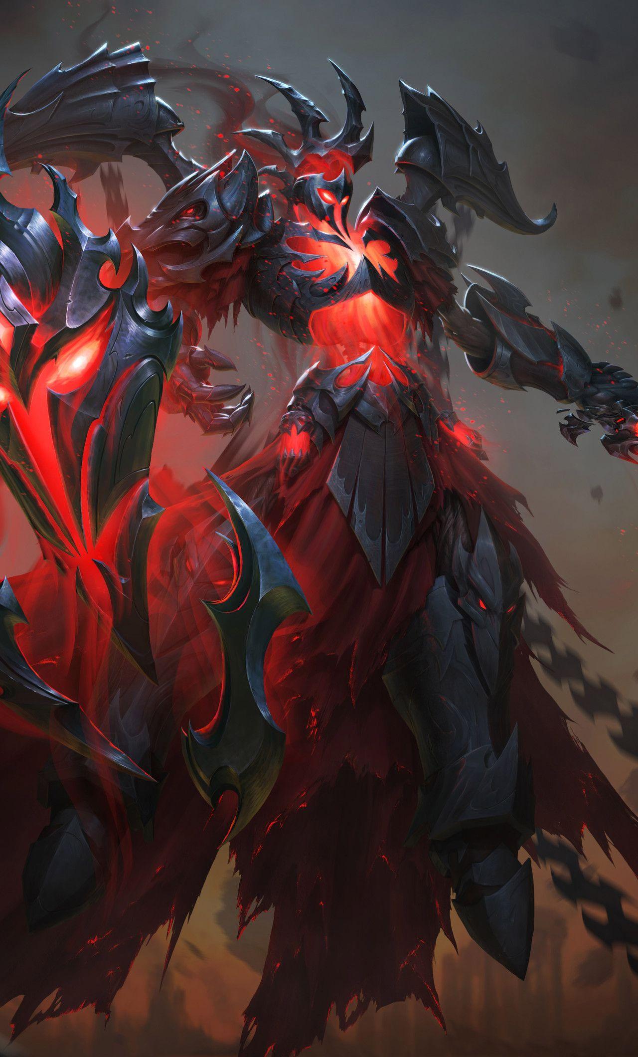 1280x2120 Smite God Slayer Ares Game iPhone HD 4k Wallpaper