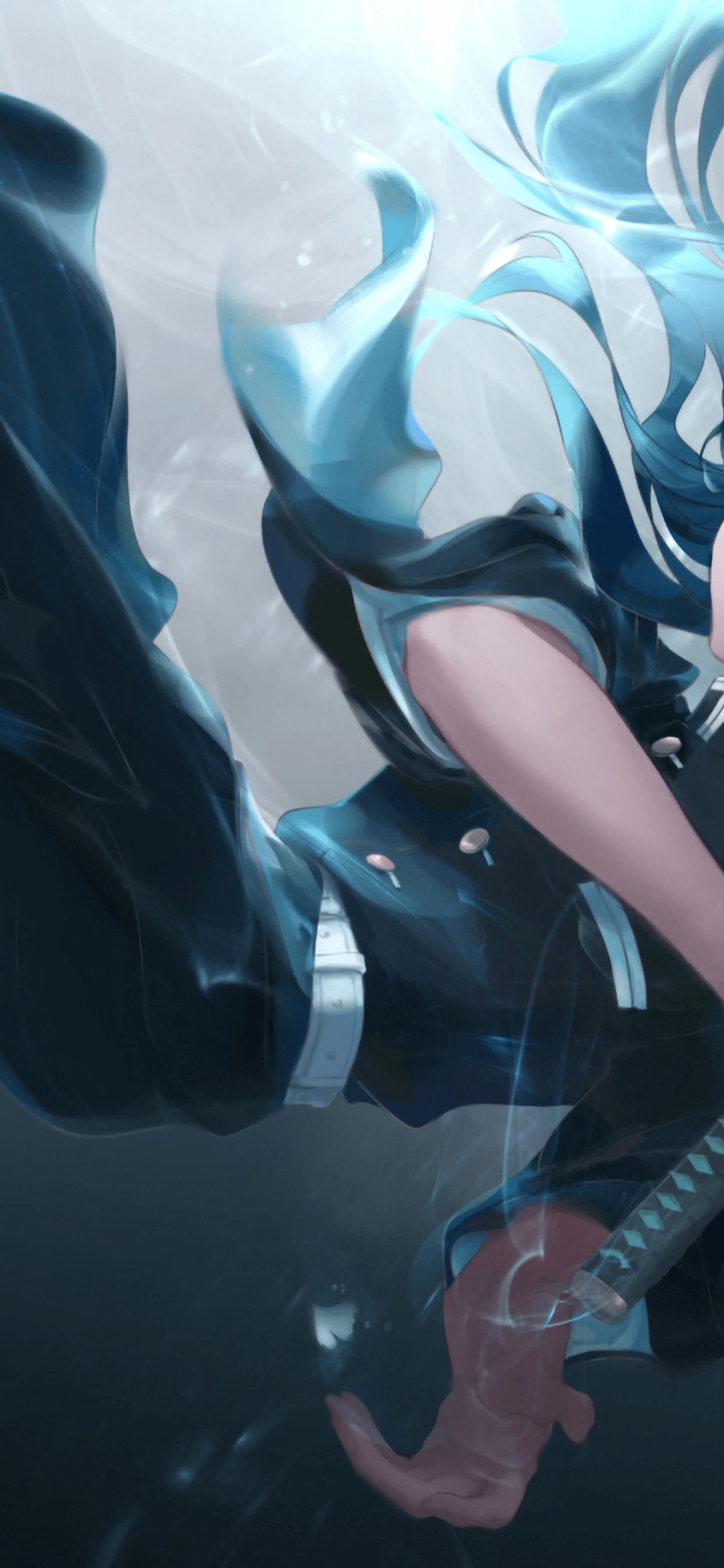 1242x2688 Download 1242x2688 Muichiro Tokito, Demon Slayer, Kimetsu No Yaiba