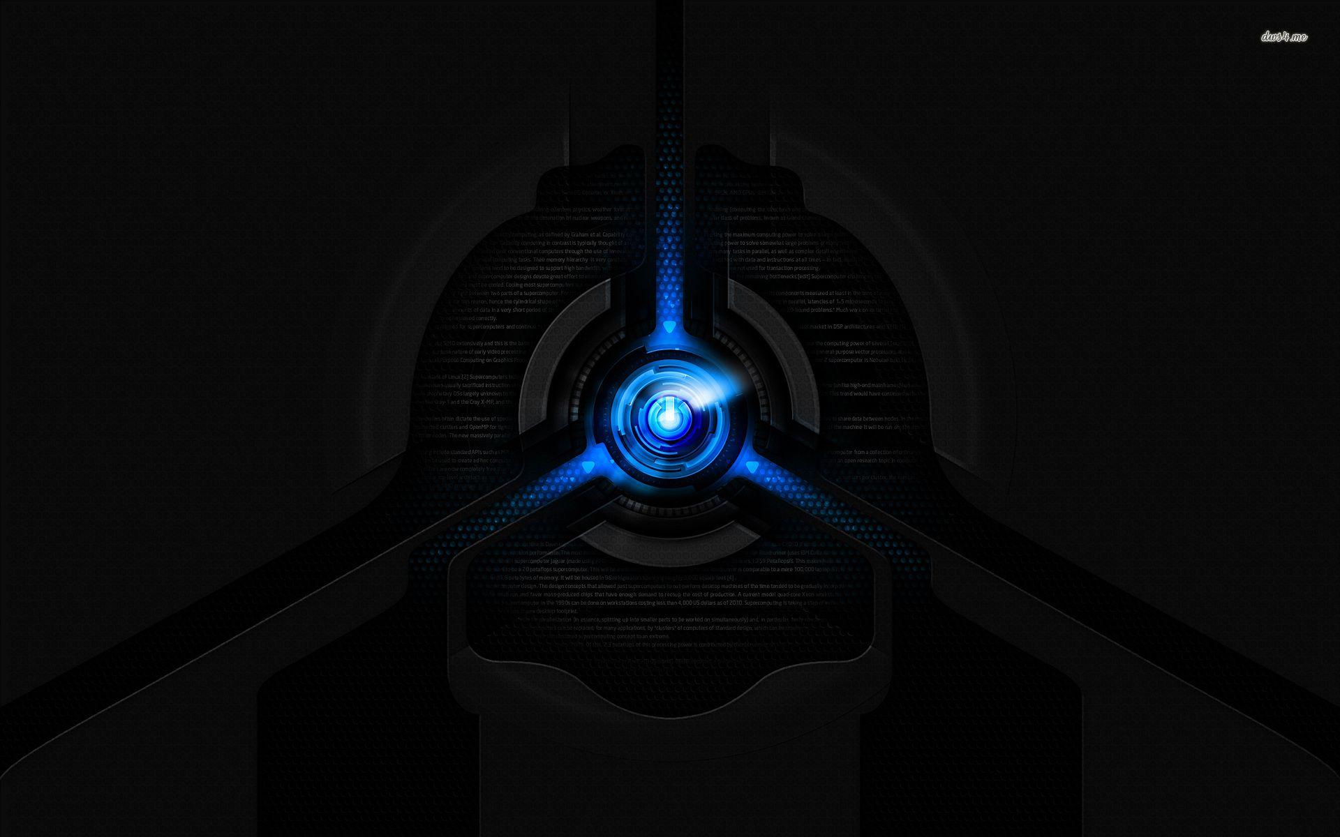 1920x1200 Blue power button wallpaper Art wallpaper