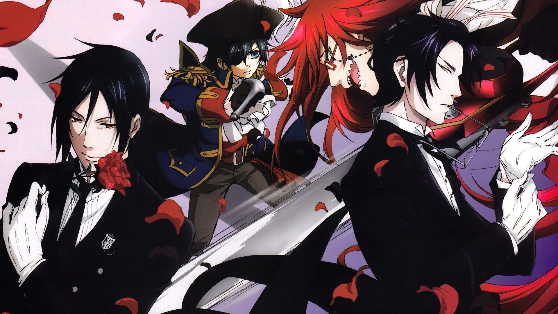 1920x1080 Kuroshitsuji (Black Butler), Sebastian Michaelis HD Wallpaper