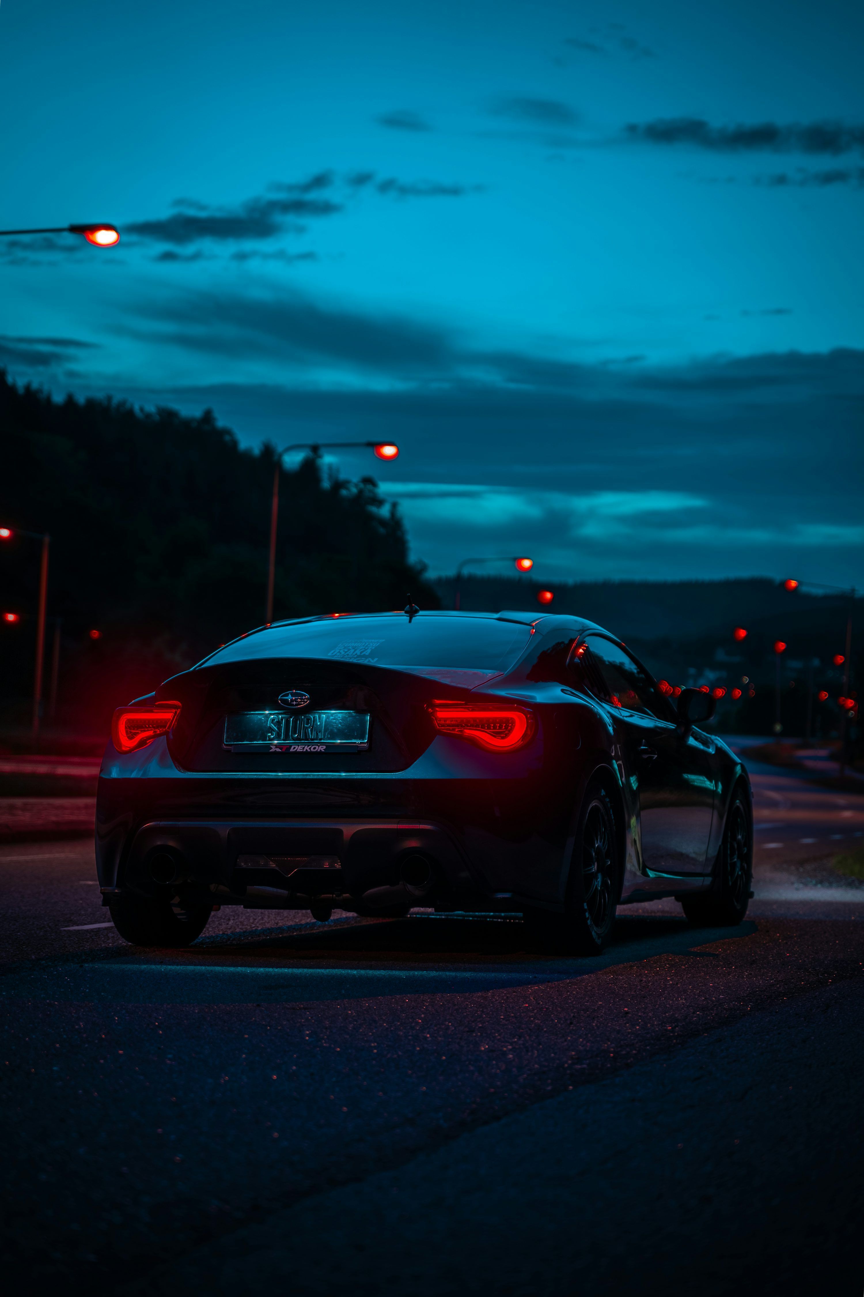 3000x4500 Night Car Picture. Download Free Image