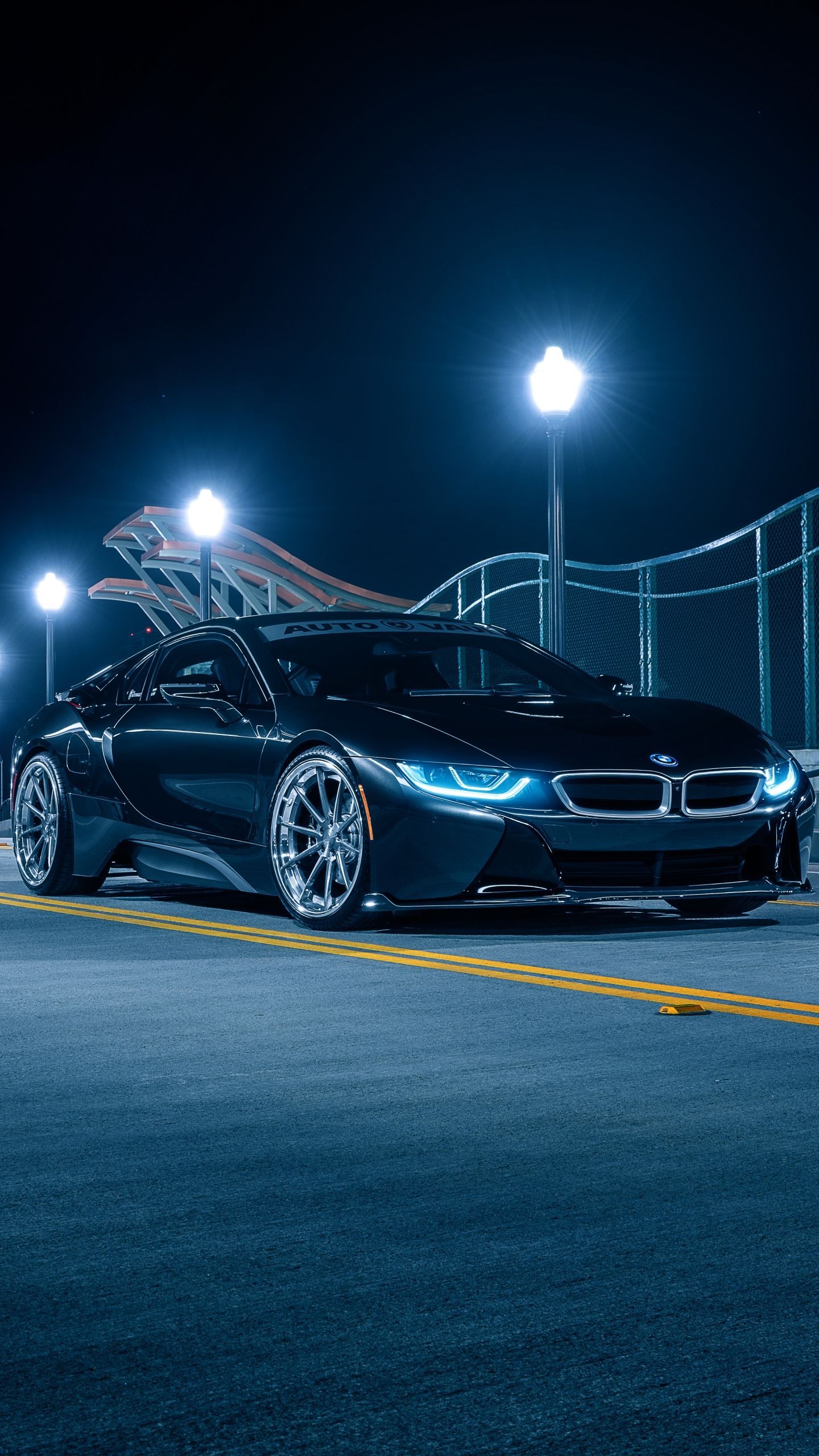 1440x2560 Phone wallpaper: Bmw, Bmw I Vehicles, Supercar, Vehicle, Car, Night 1127803